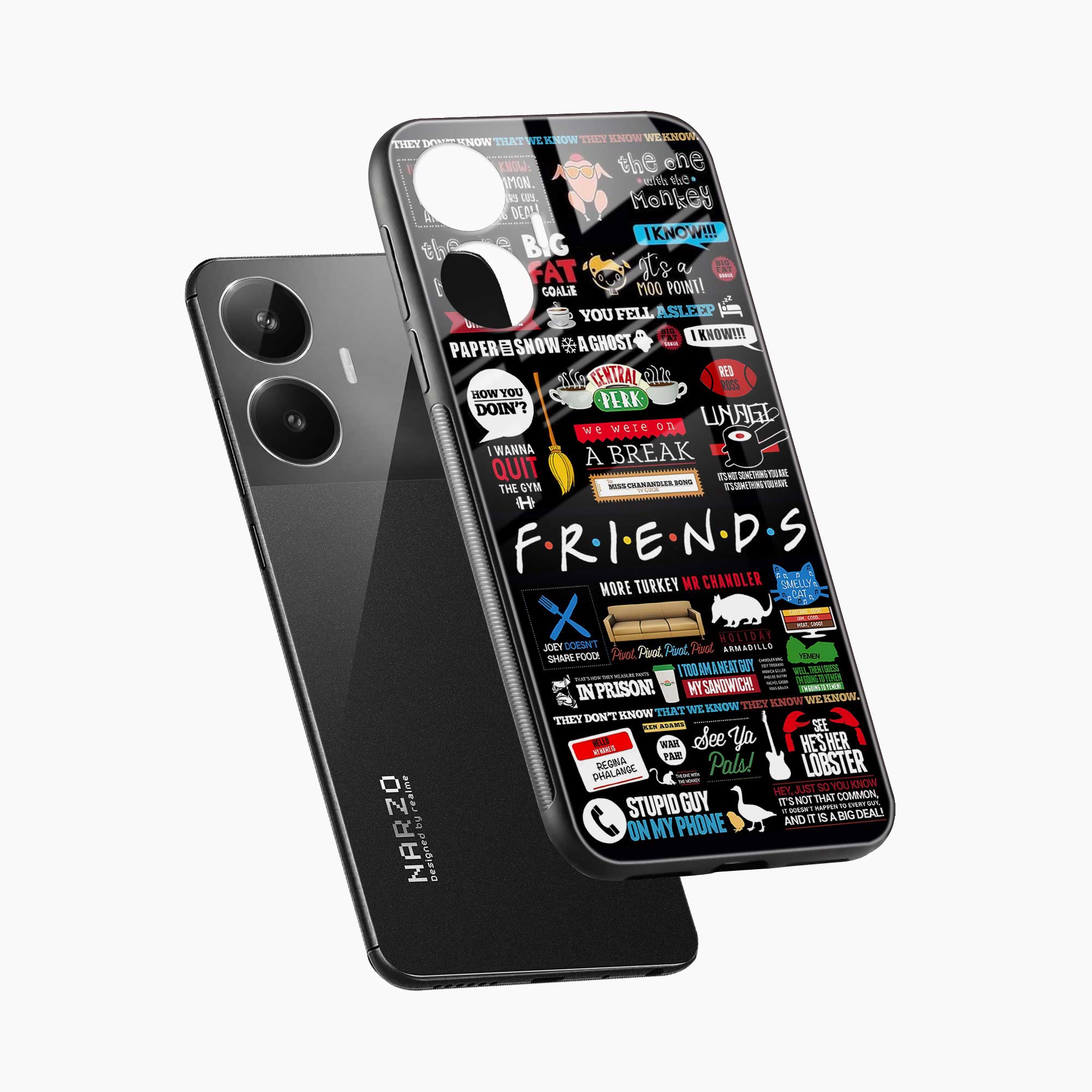 Friends Realme Narzo N55 Back Cover