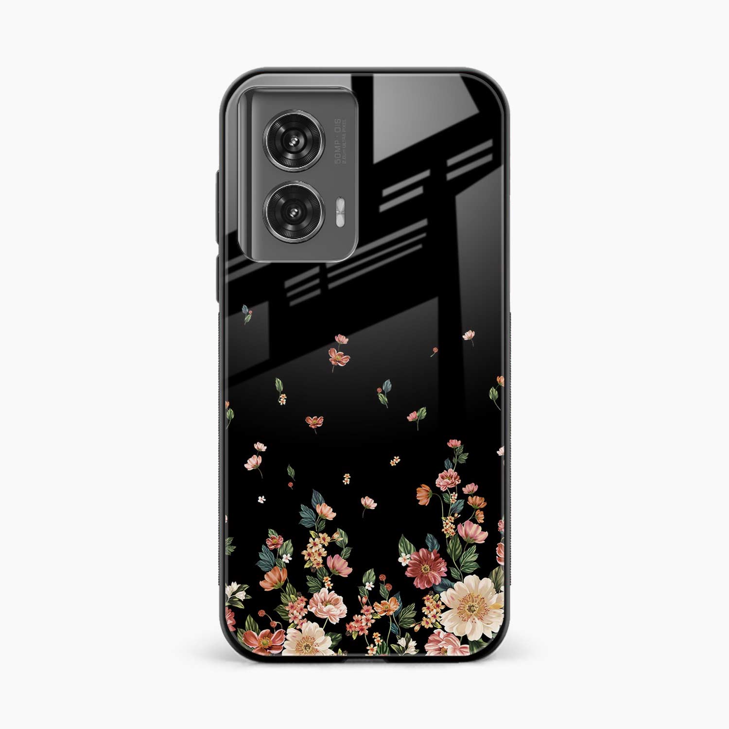 Graceful Floral Motorola G96 5G Back Cover