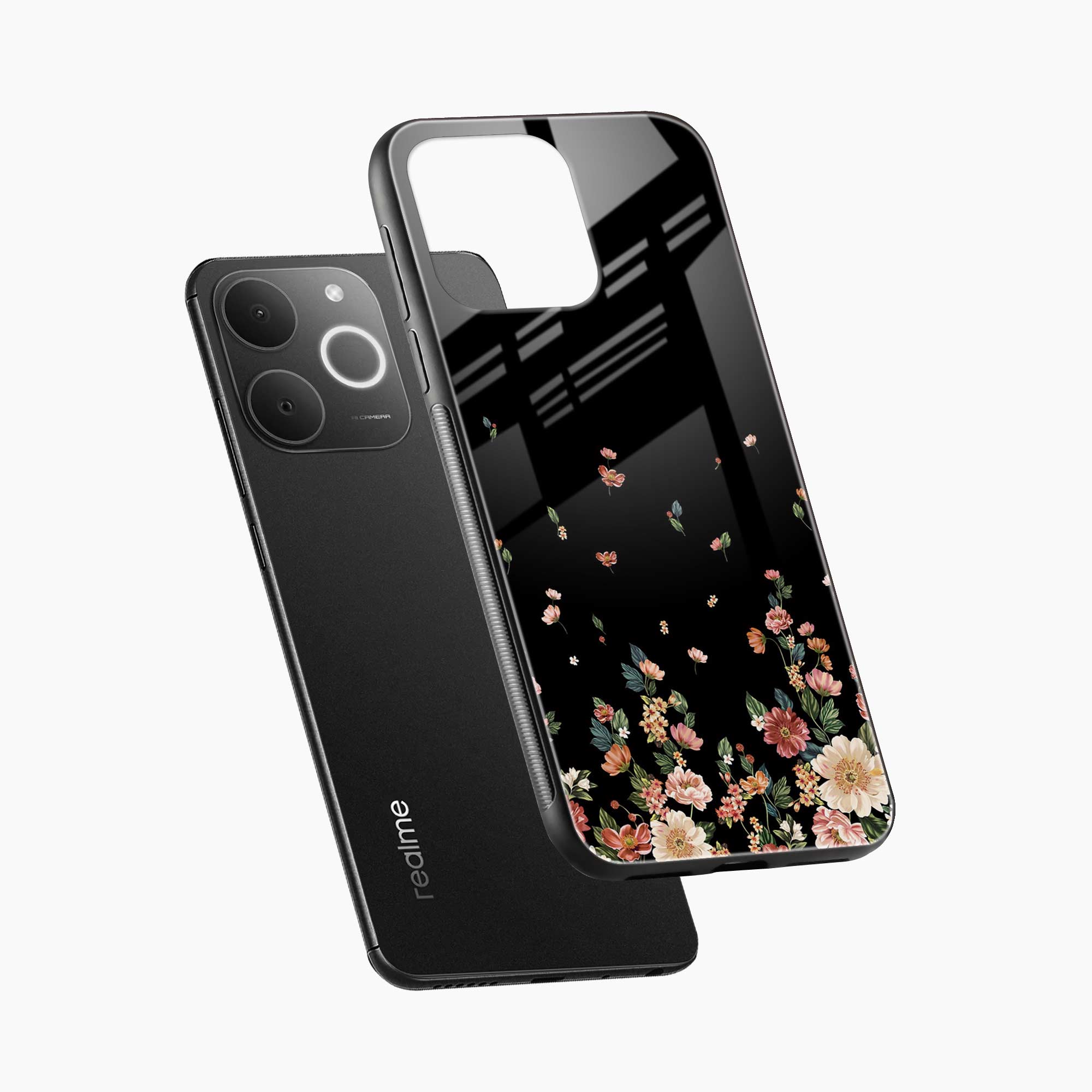 Graceful Floral Realme Narzo 80 Lite 4G Back Cover