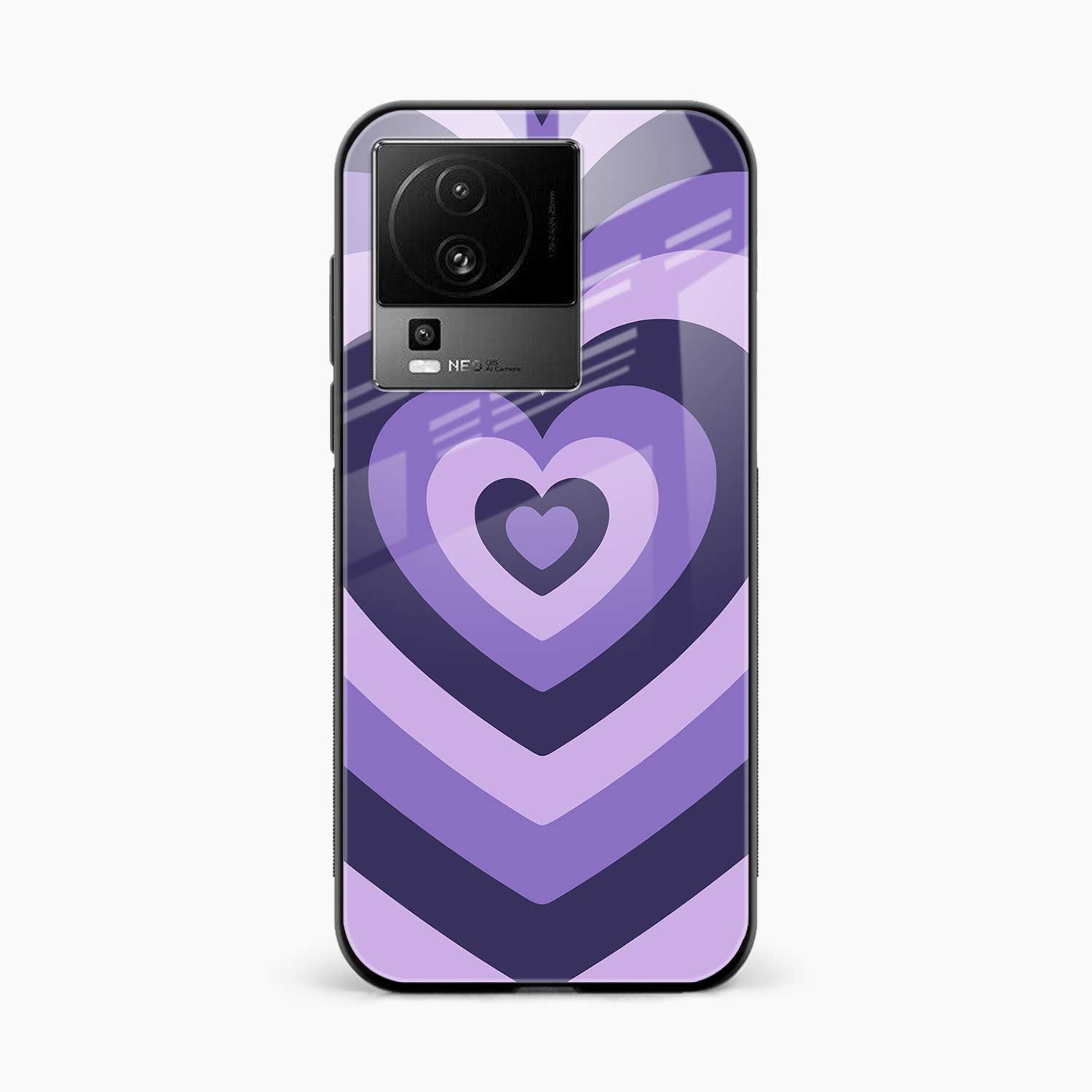 Hearts Iqoo Neo 7 Pro 5G Back Cover