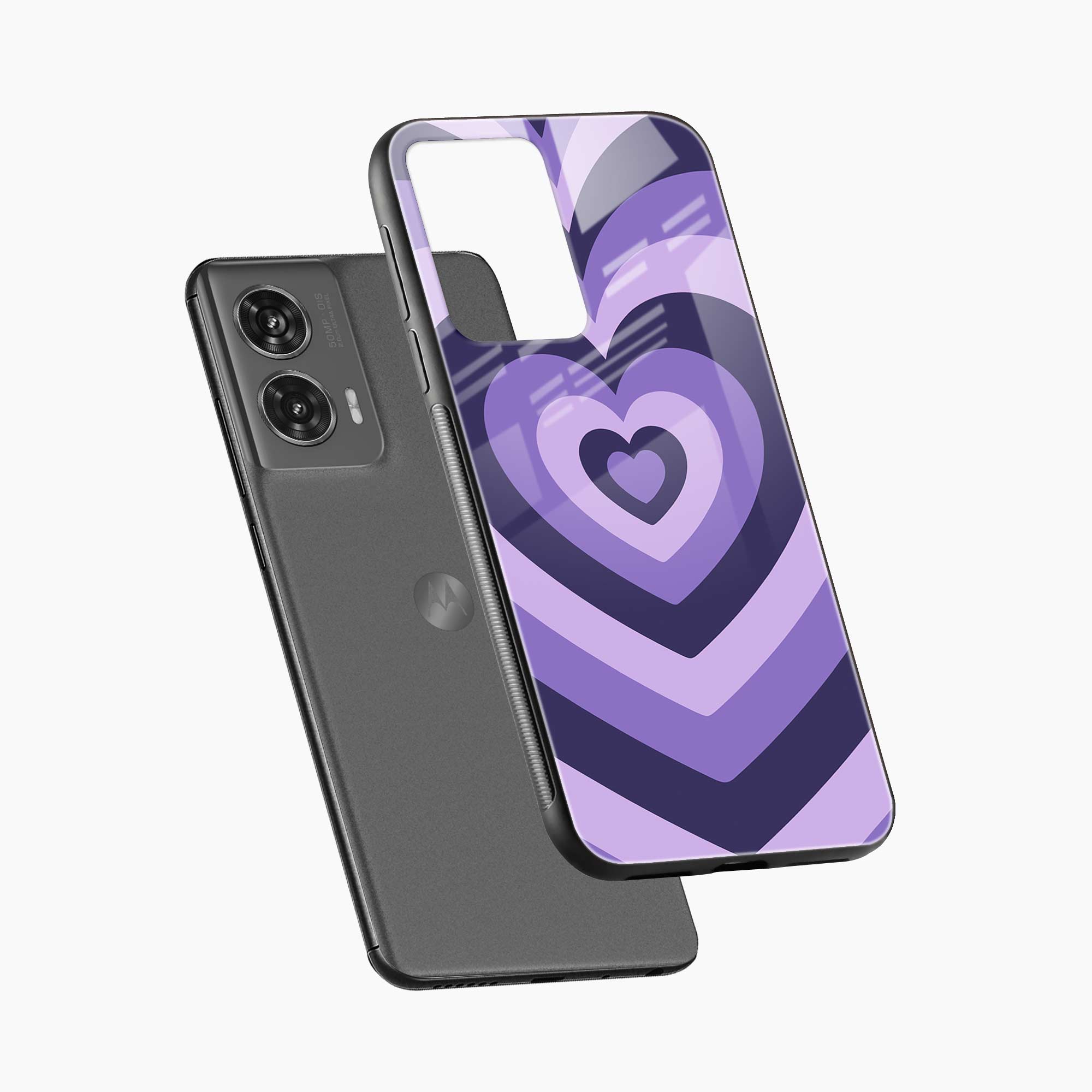 Hearts Motorola G96 5G Back Cover