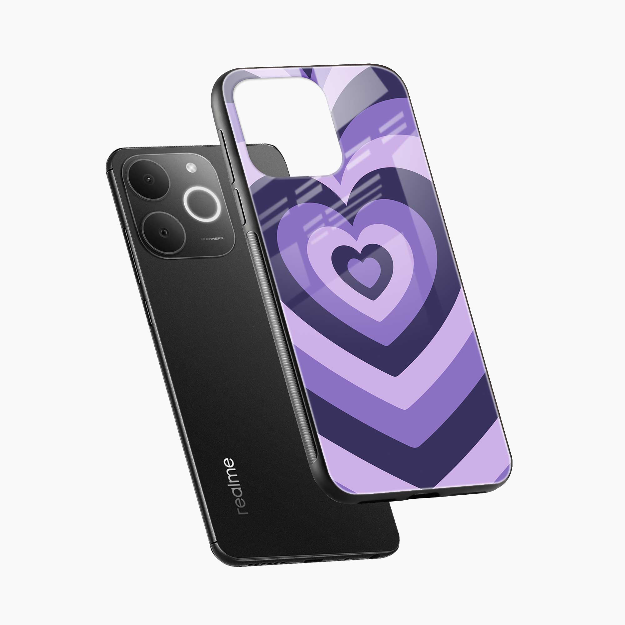 Hearts Realme C71 4G Back Cover