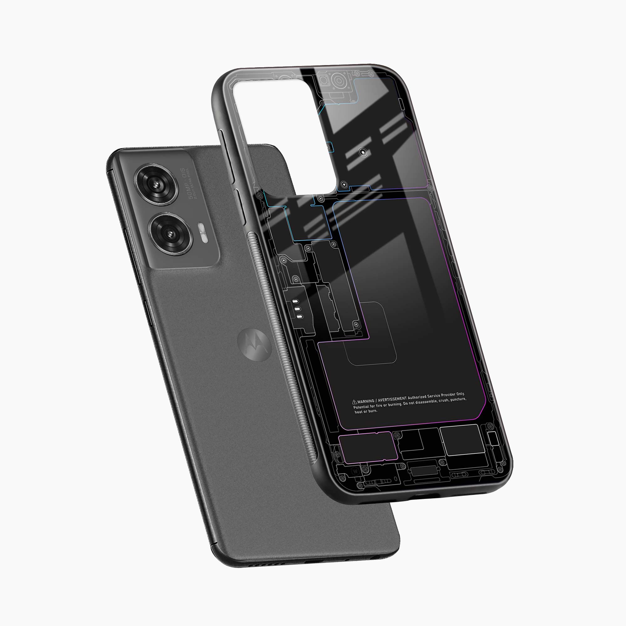 Inside Motorola G96 5G Back Cover