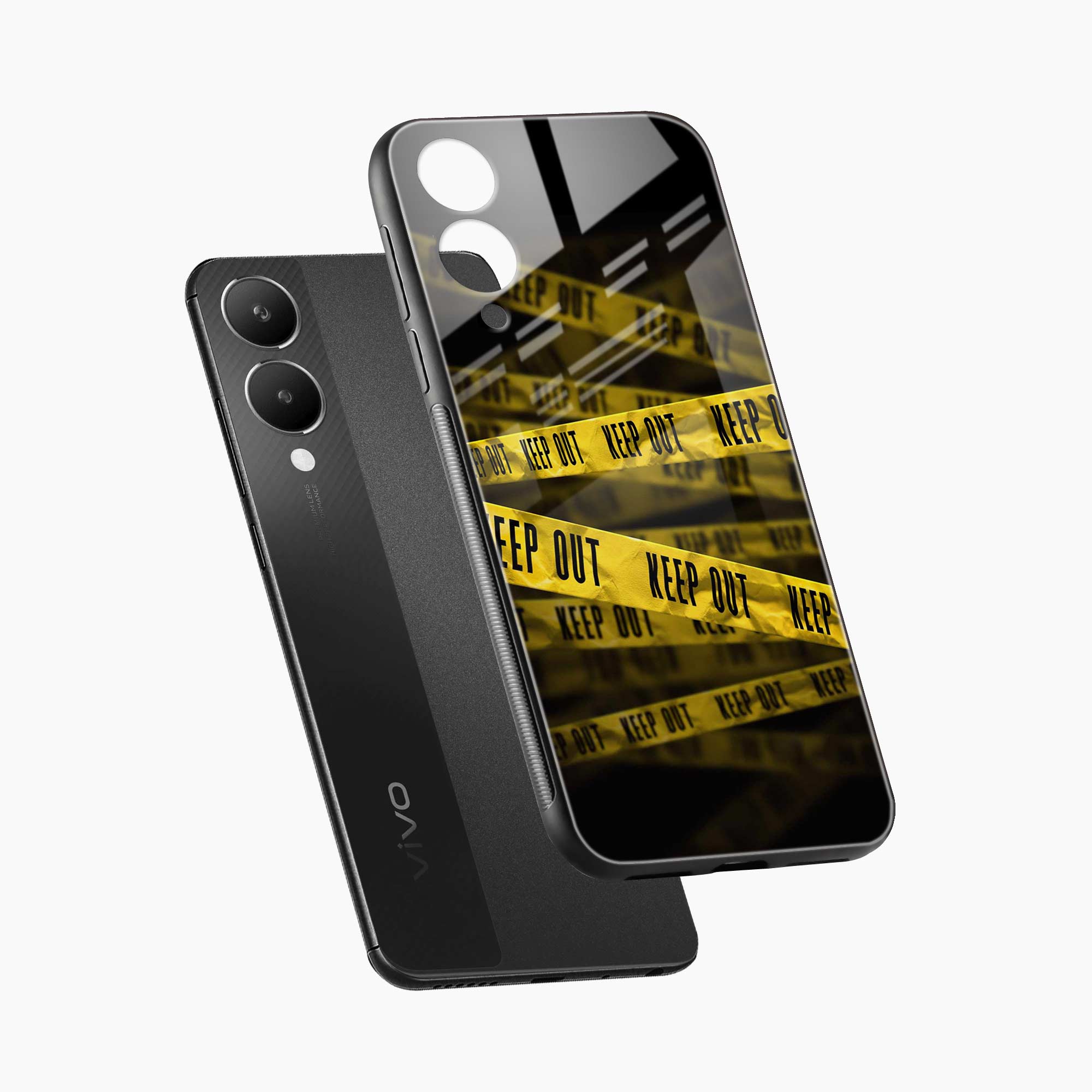 Keep Out Vivo Y28 5G Back Cover