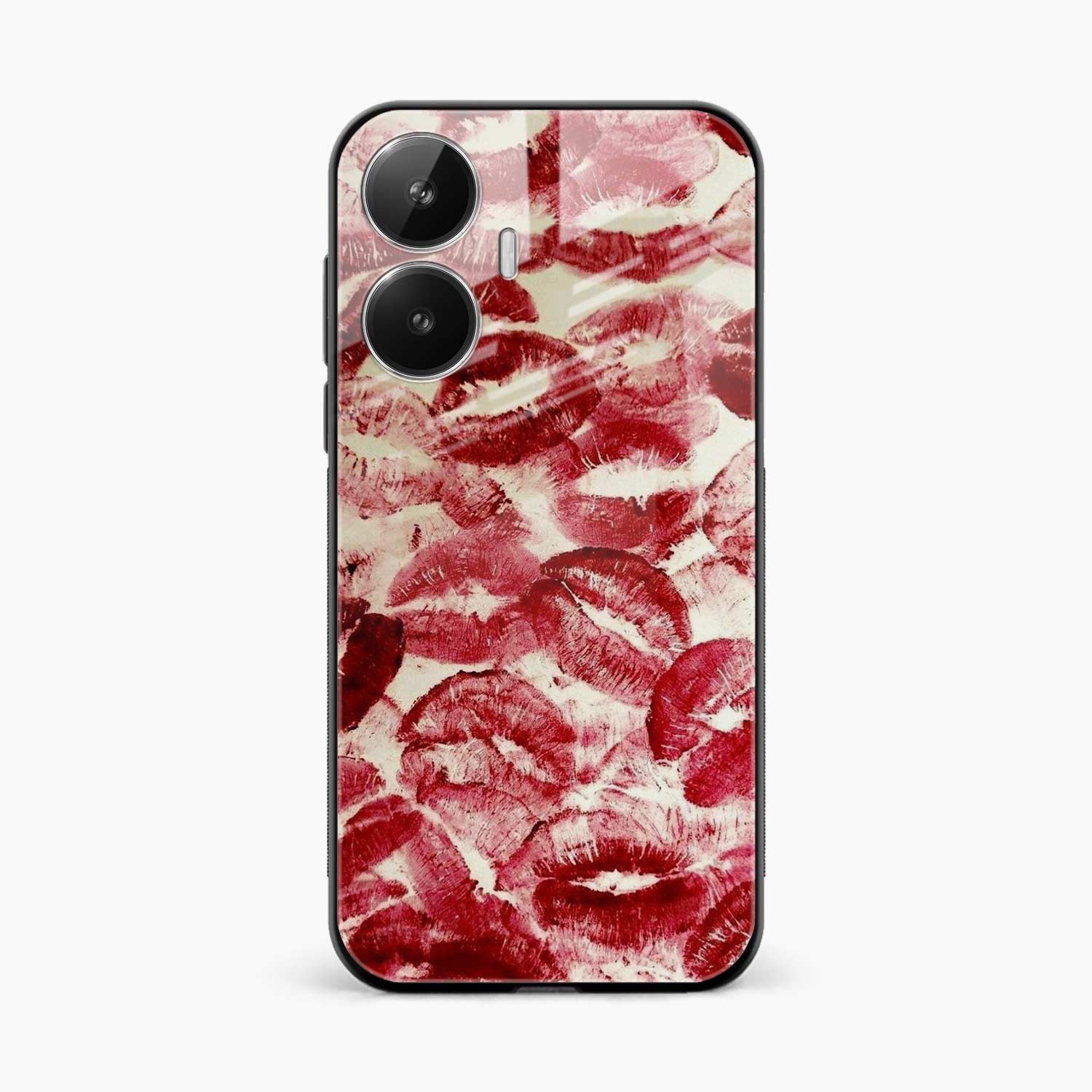 Lipstick Kiss Print Realme Narzo N55 Back Cover