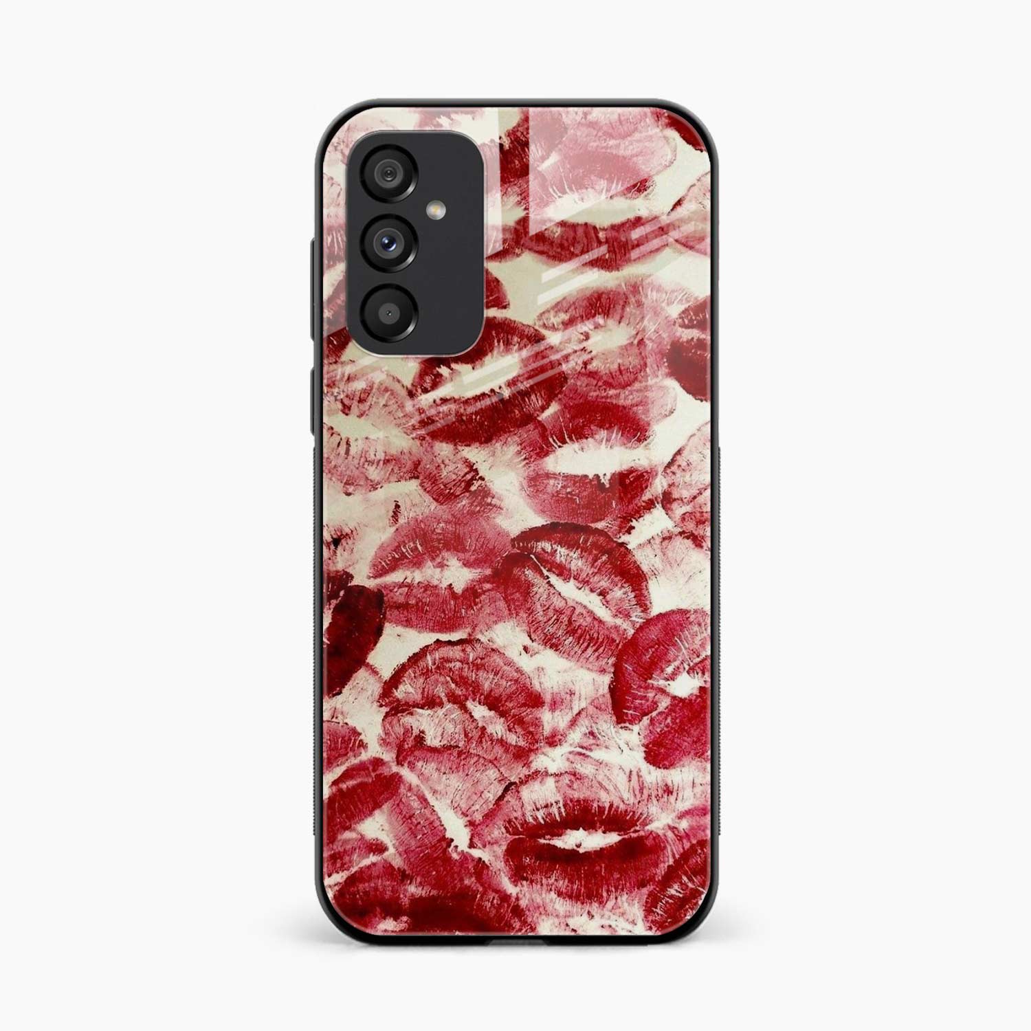 Lipstick Kiss Print Samsung S25 FE Back Cover