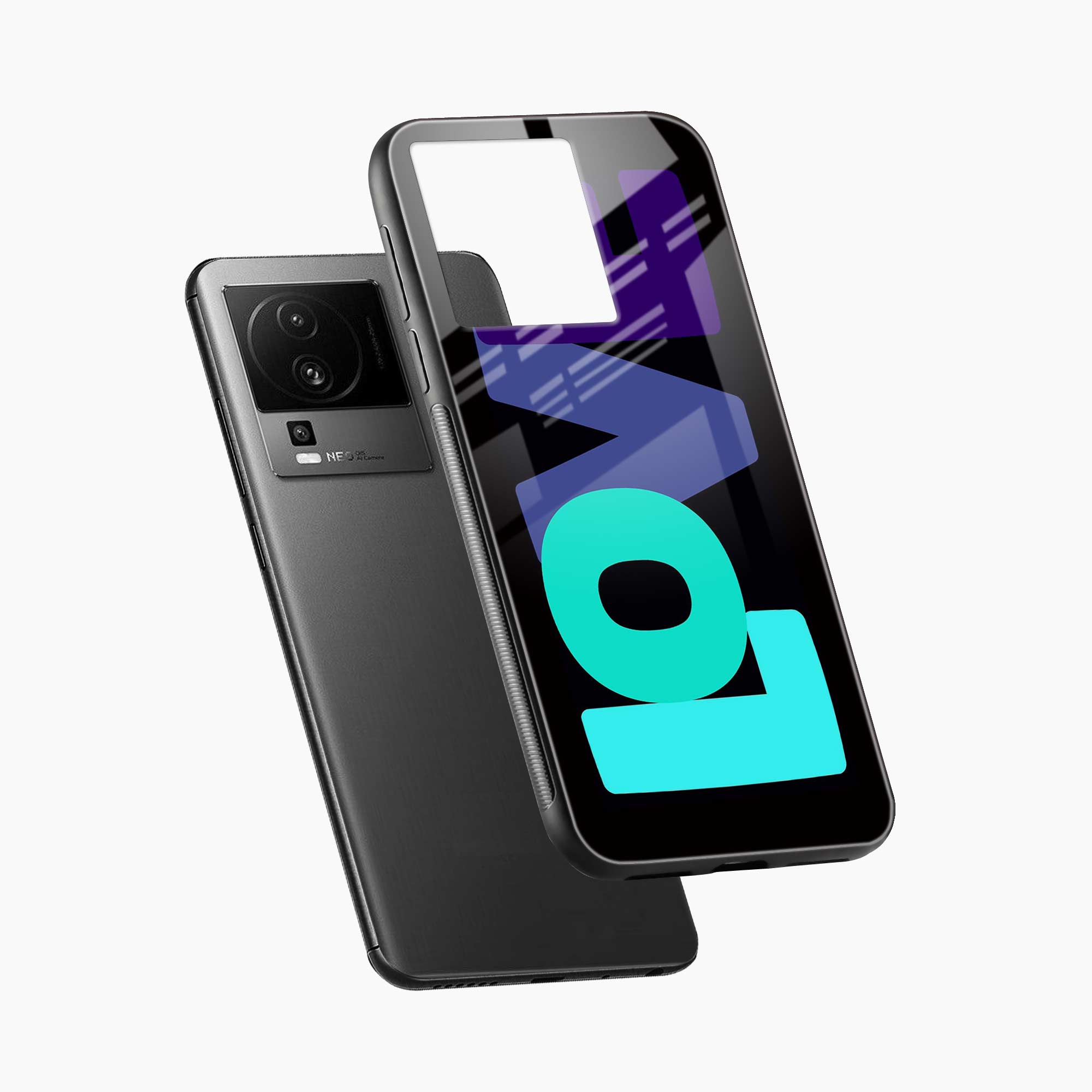 Love Iqoo Neo 7 Pro 5G Back Cover
