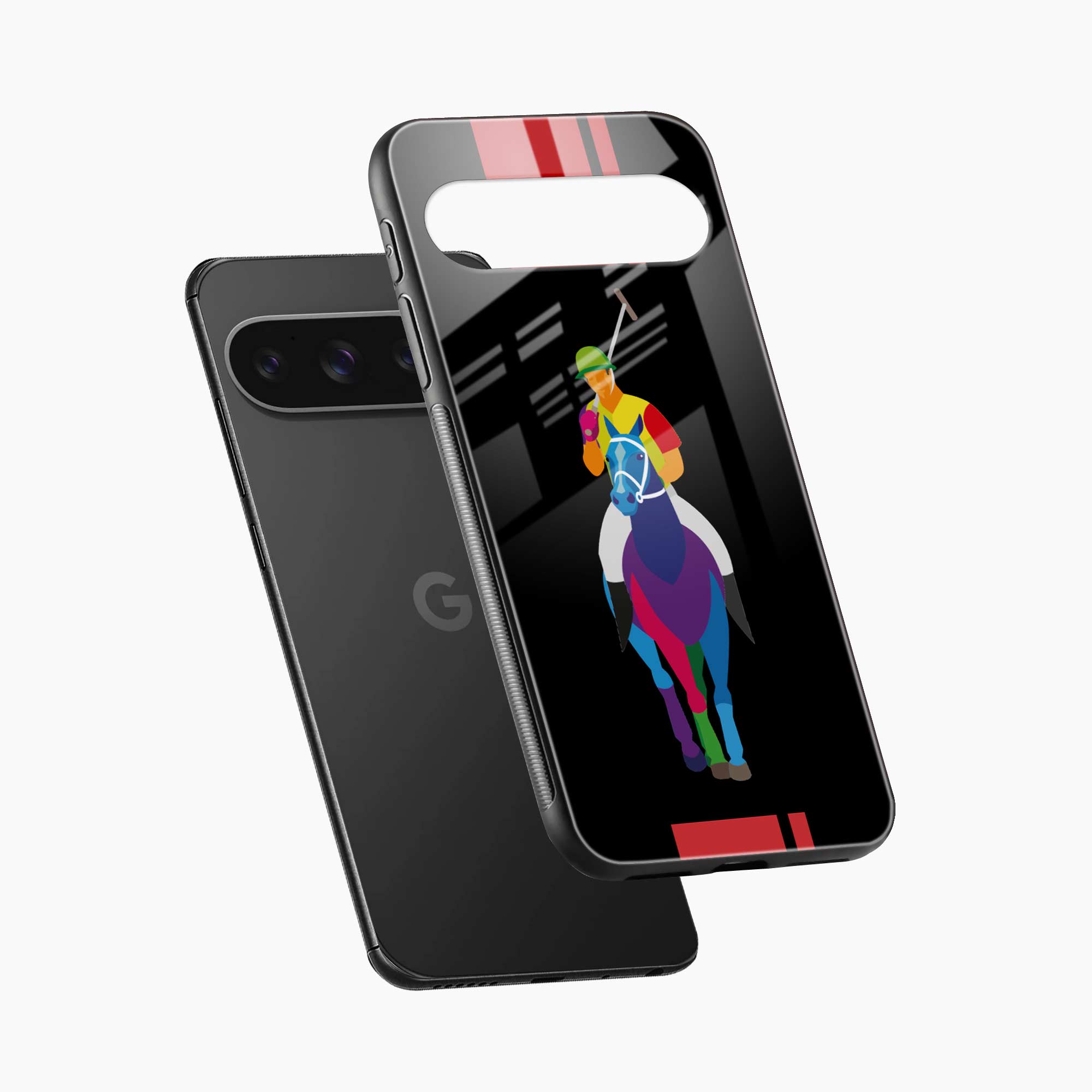 Multicolor Sant Barbara Polo Black Google Pixel 10 Pro Back Cover