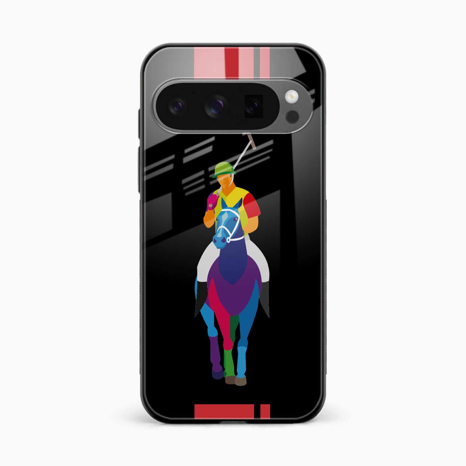Multicolor Sant Barbara Polo Black Google Pixel 10 Pro Back Cover