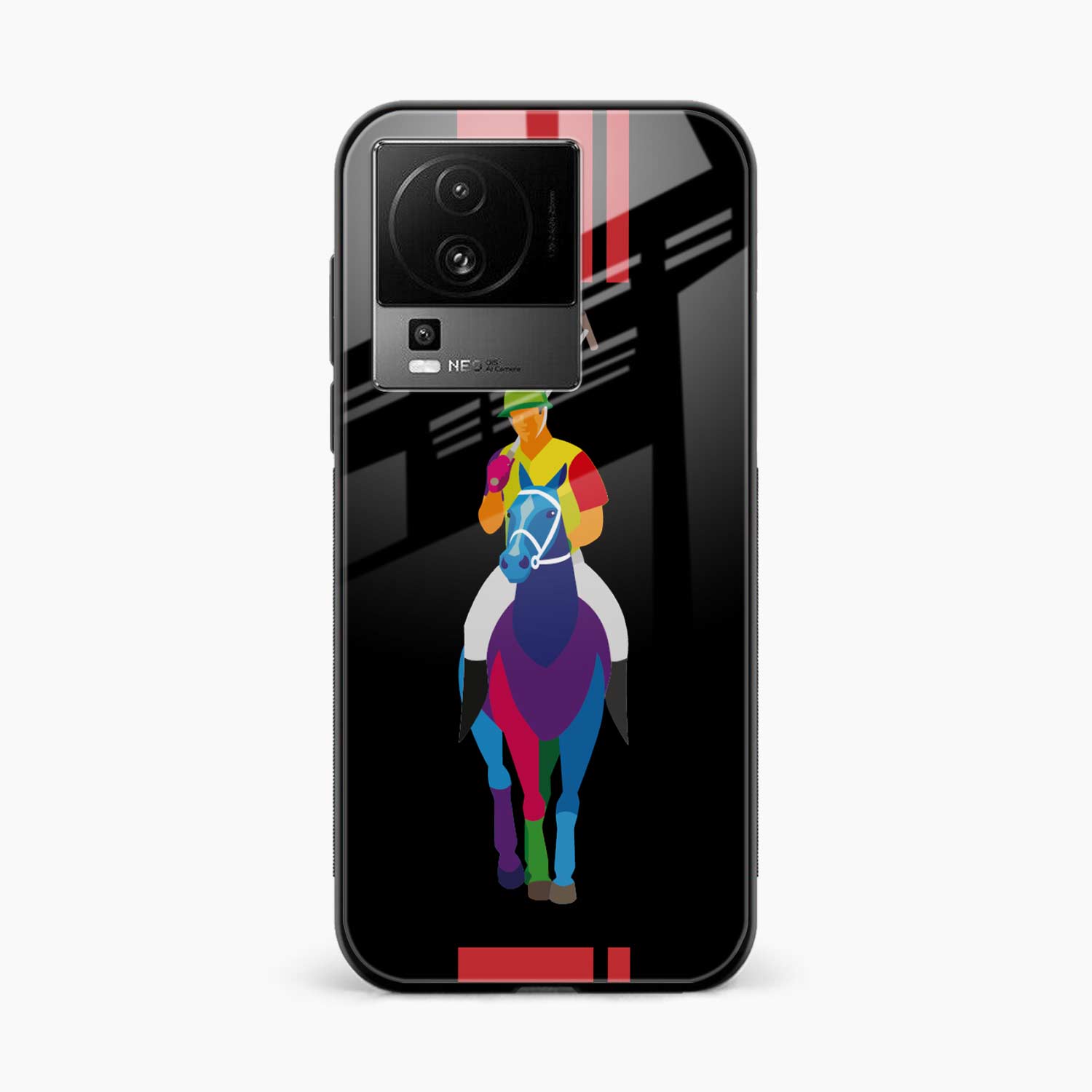 Multicolor Sant Barbara Polo Black Iqoo Neo 7 Pro 5G Back Cover