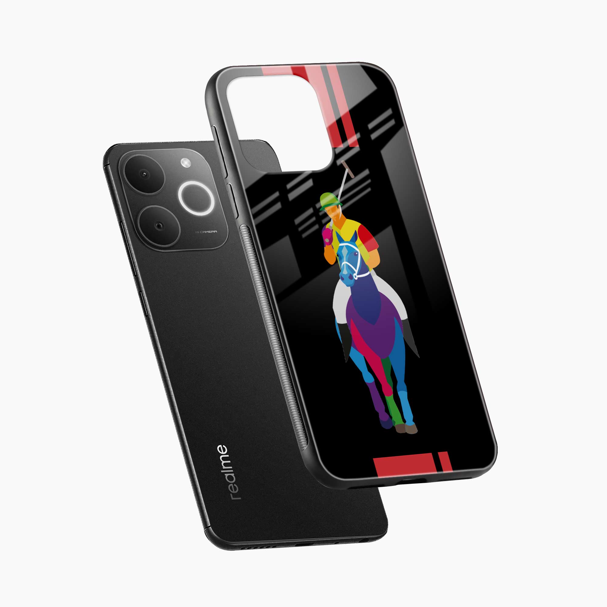 Multicolor Sant Barbara Polo Black Realme Narzo 80 Lite 4G Back Cover