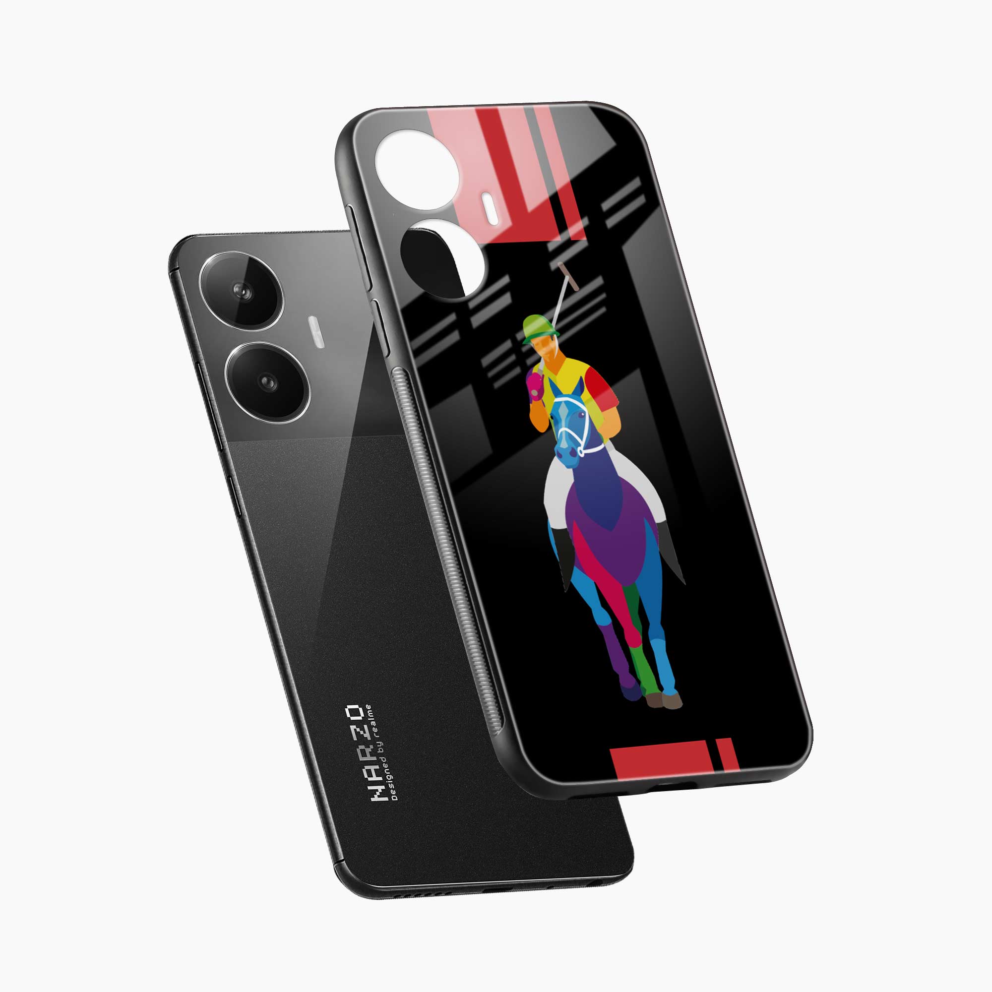 Multicolor Sant Barbara Polo Black Realme Narzo N55 Back Cover