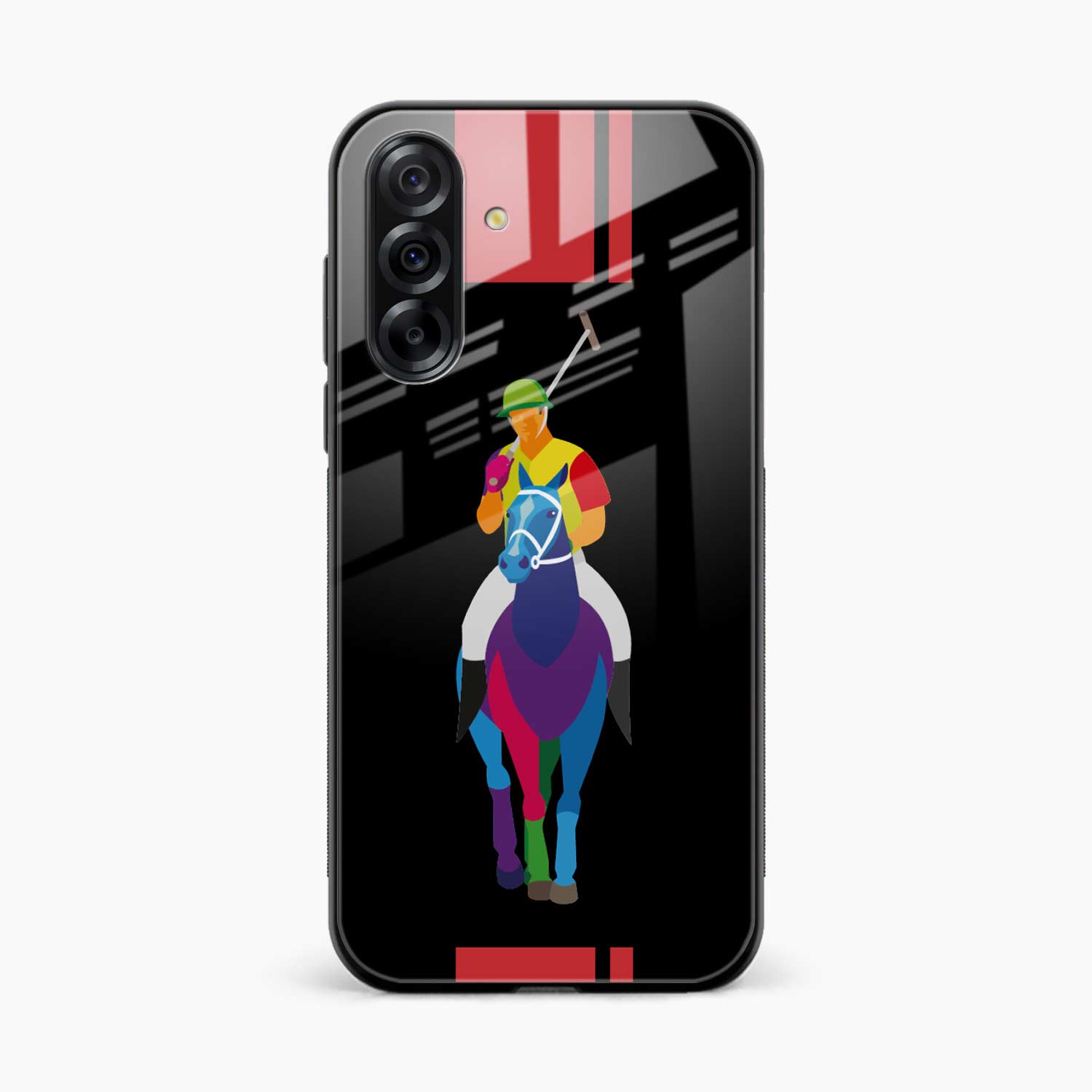 Multicolor Sant Barbara Polo Black Samsung A17 5G Back Cover