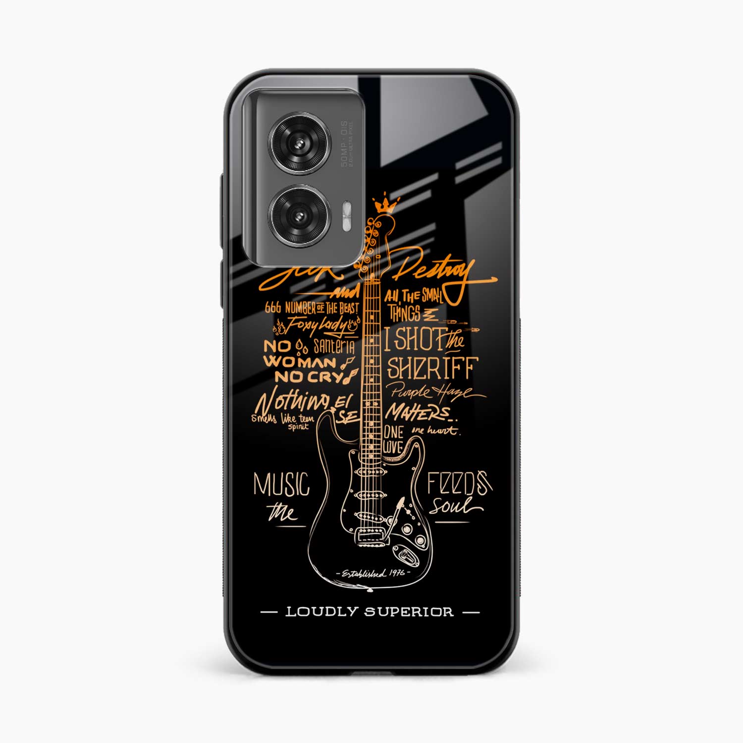 Music Lover Motorola G96 5G Back Cover