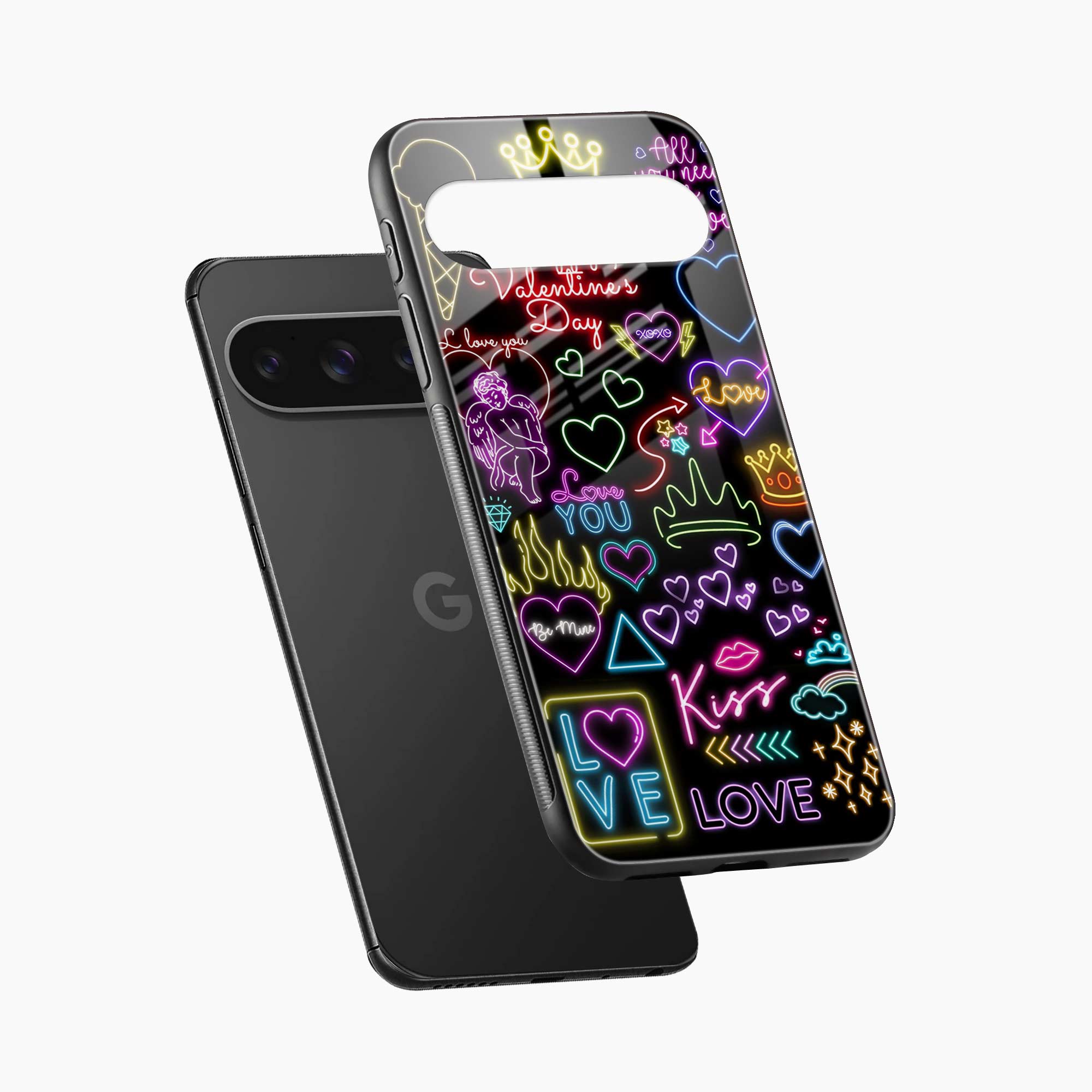 Neon Lights Google Pixel 10 Pro Back Cover