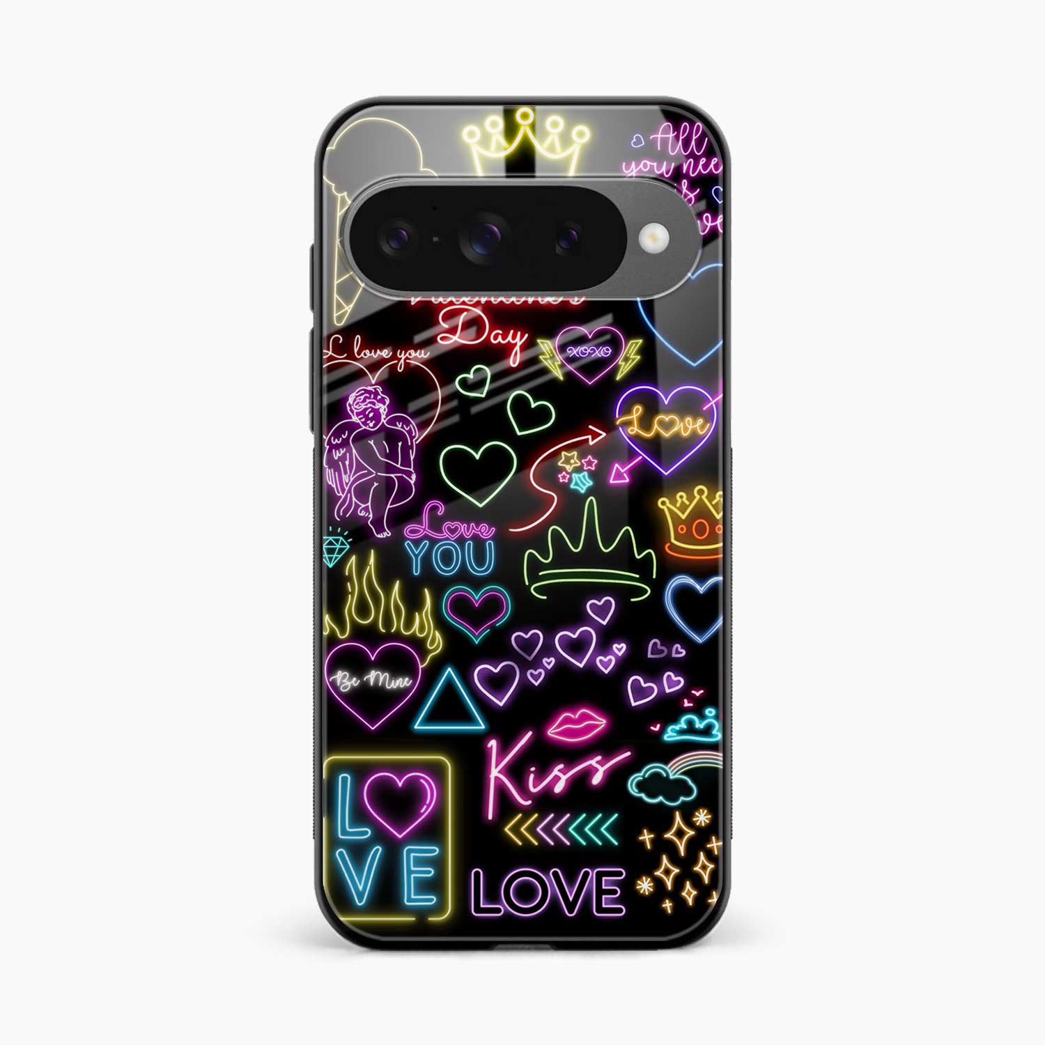 Neon Lights Google Pixel 10 Back Cover