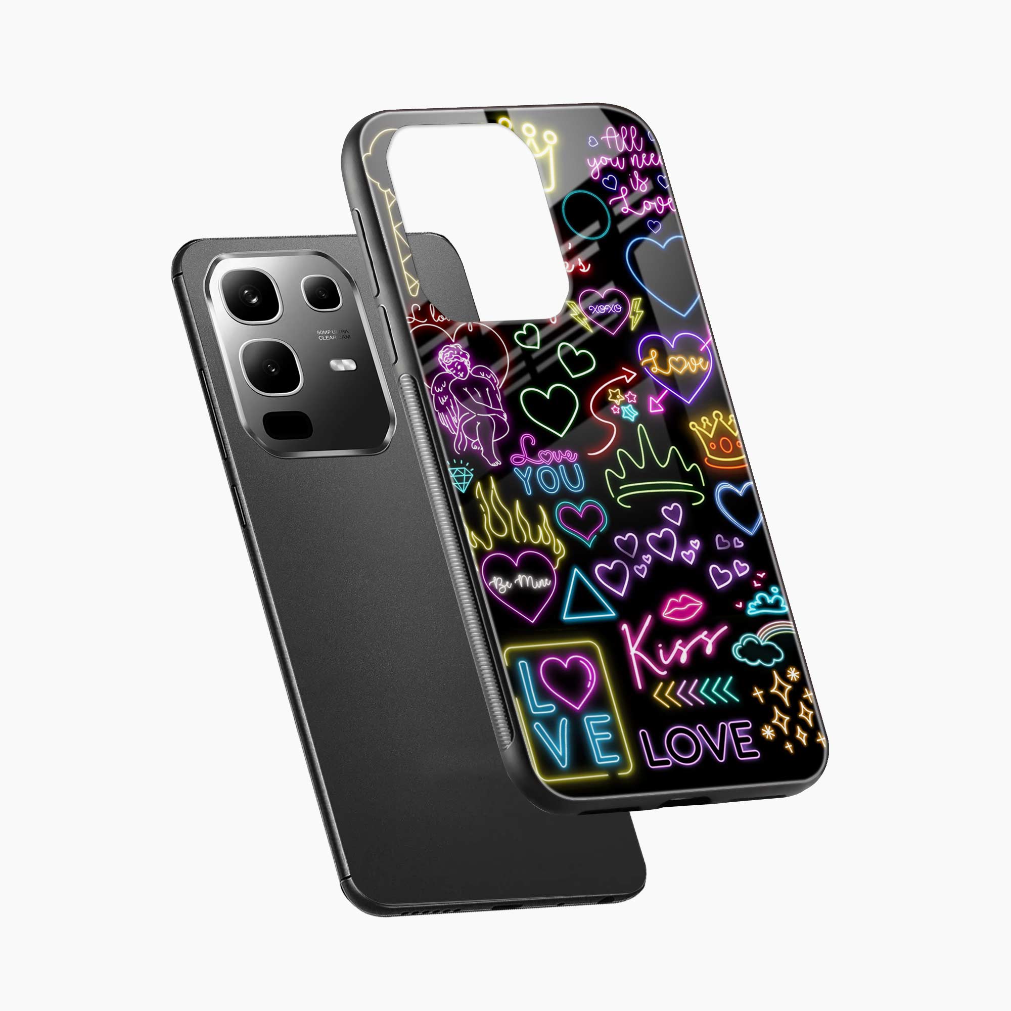 Neon Lights Infinix Note 50s 5G Plus Back Cover