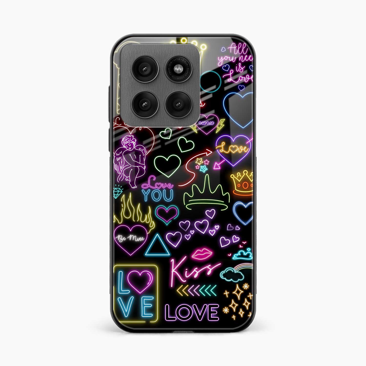 Neon Lights Motorola Edge 60 5G Back Cover