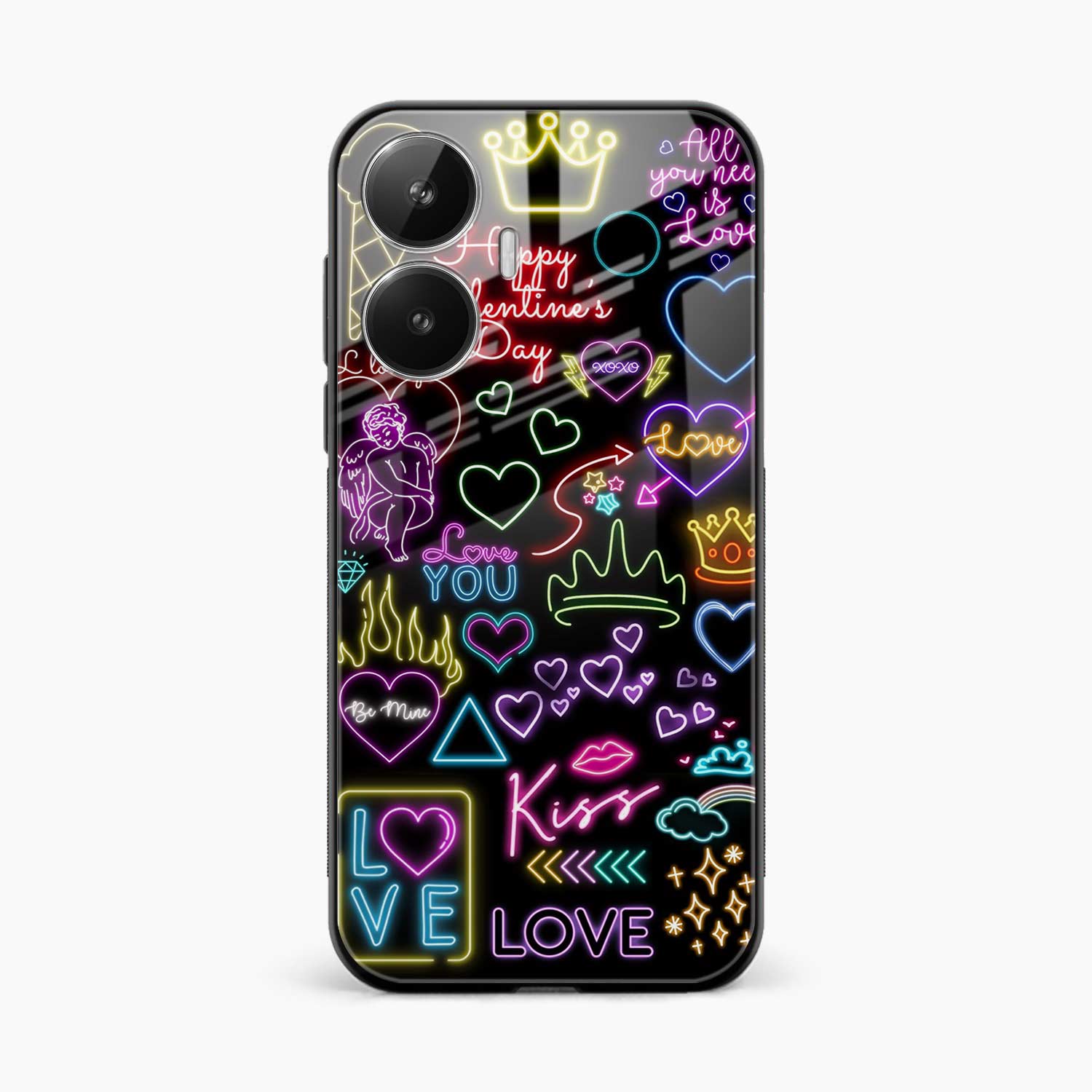 Neon Lights Realme Narzo N55 Back Cover