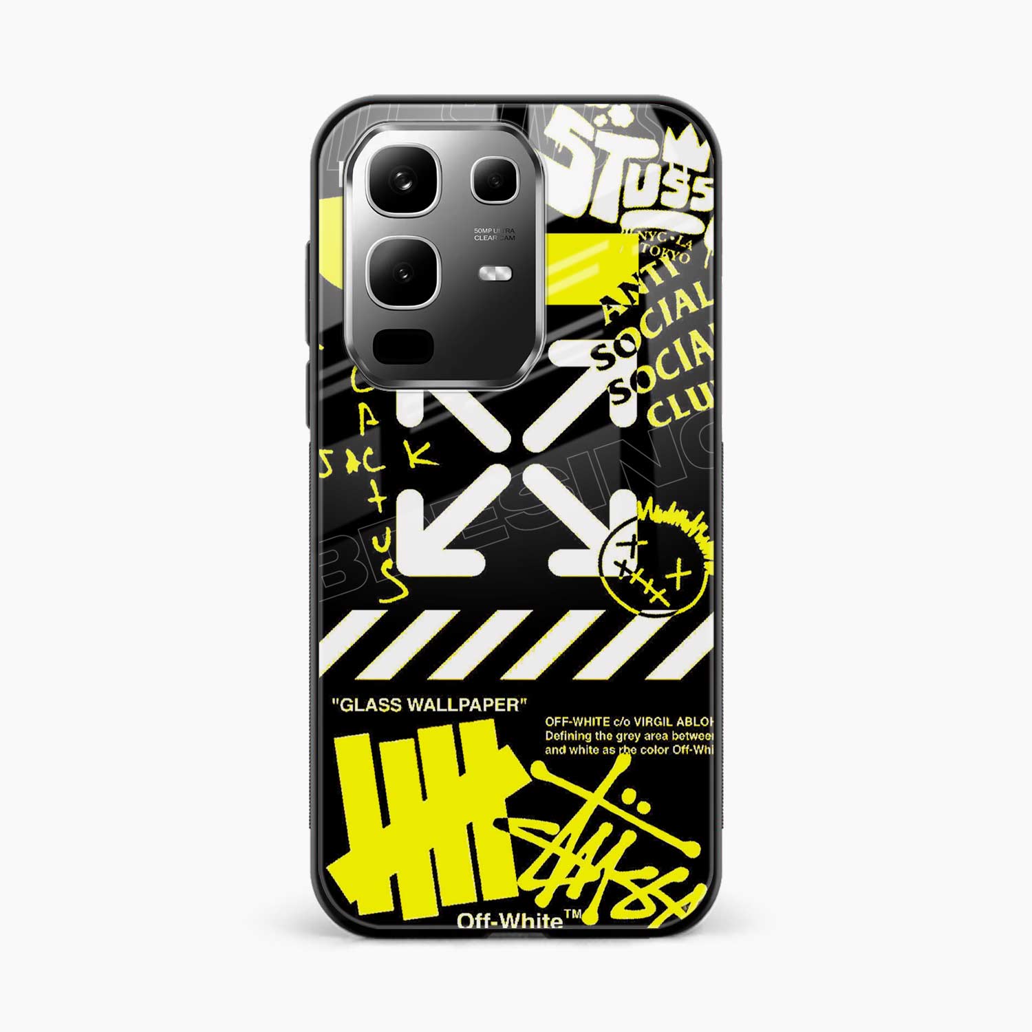 Neon Off White Infinix Note 50s 5G Plus Back Cover