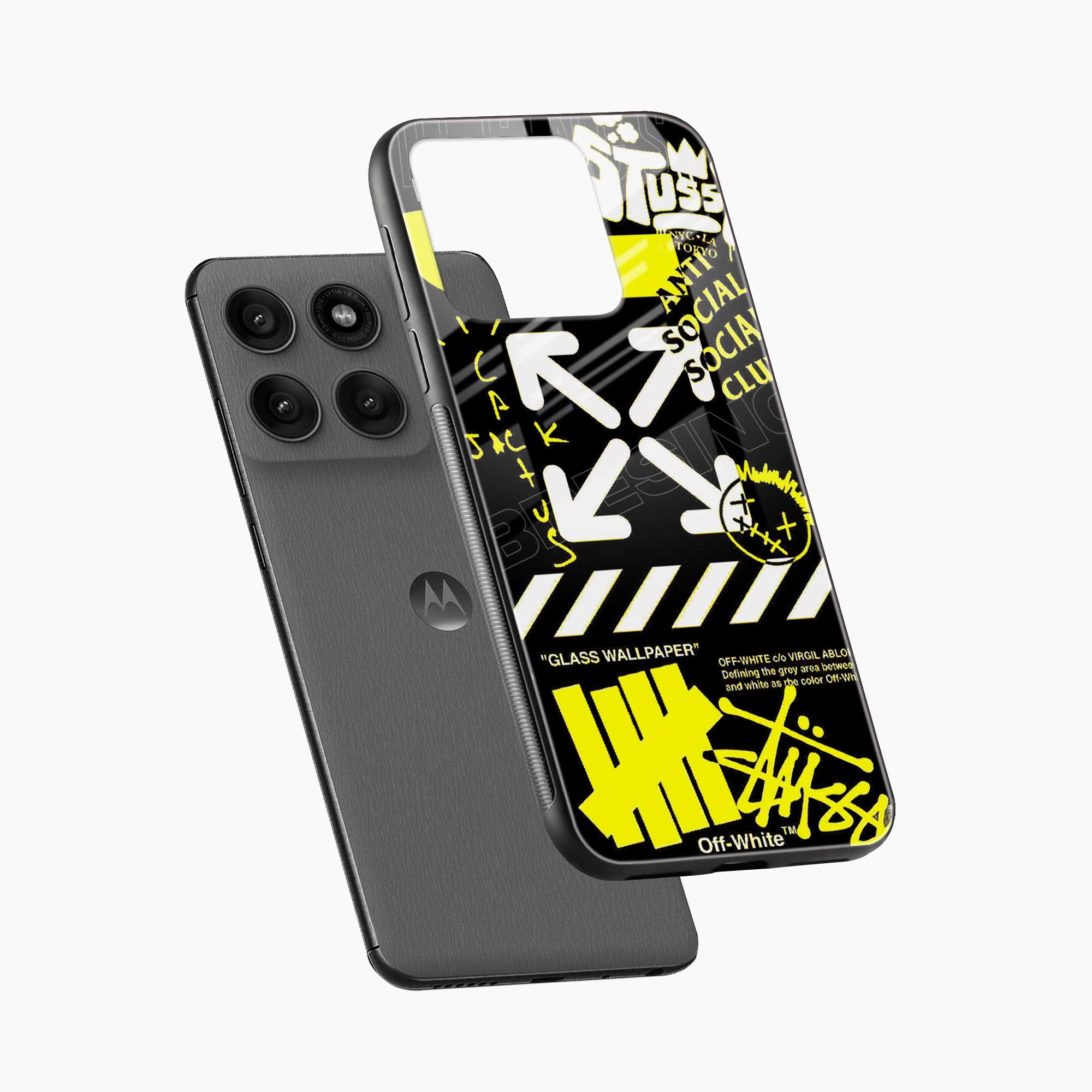 Neon Off White Motorola Edge 60 5G Back Cover