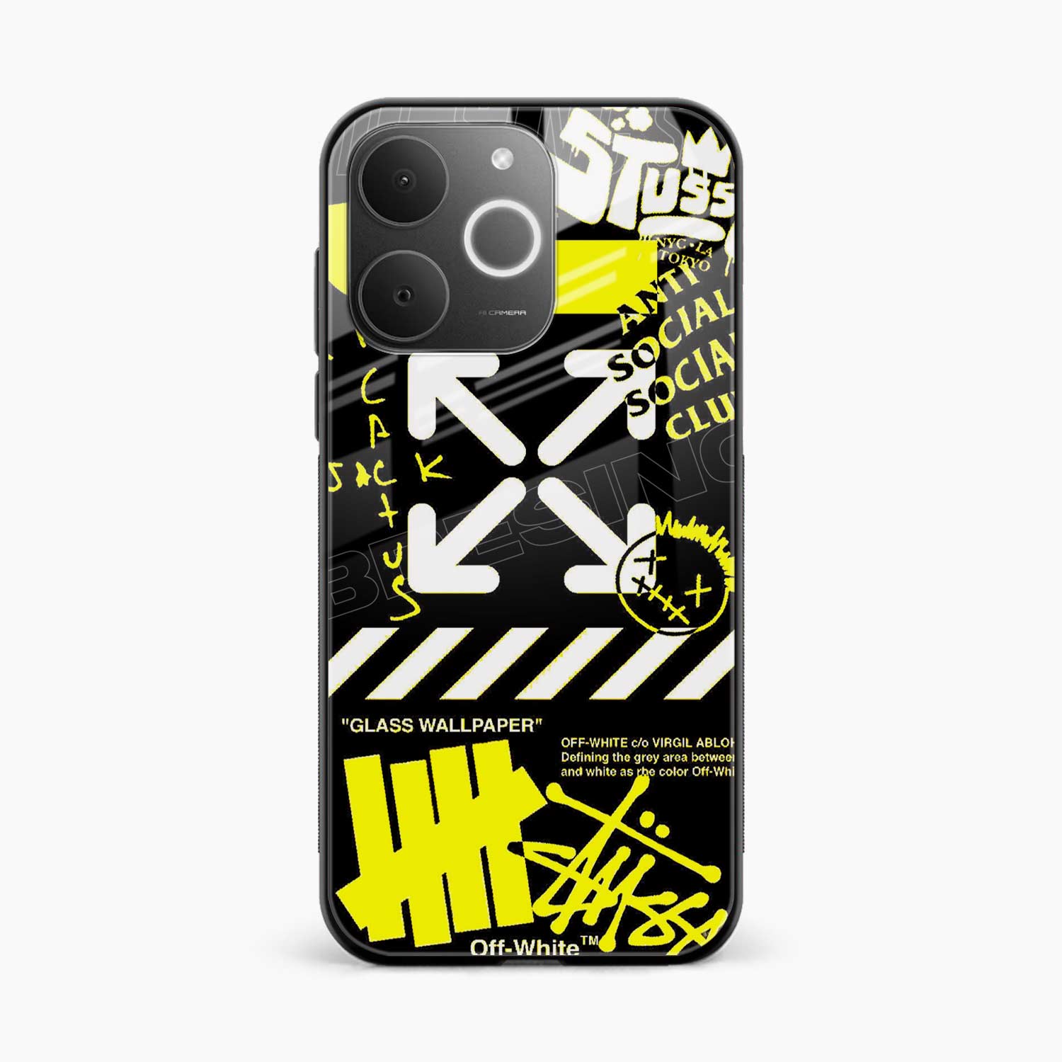 Neon Off White Realme C71 4G Back Cover