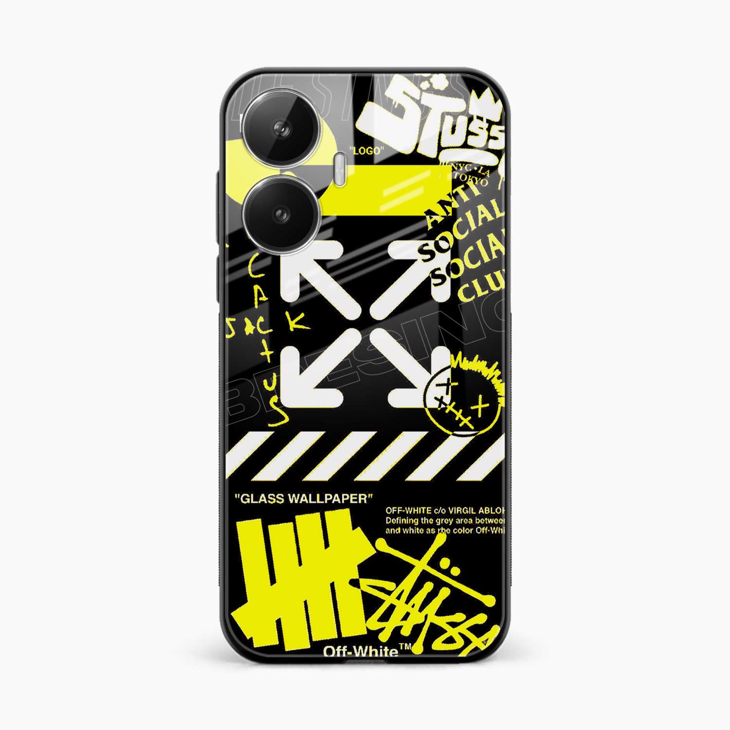 Neon Off White Realme Narzo N55 Back Cover