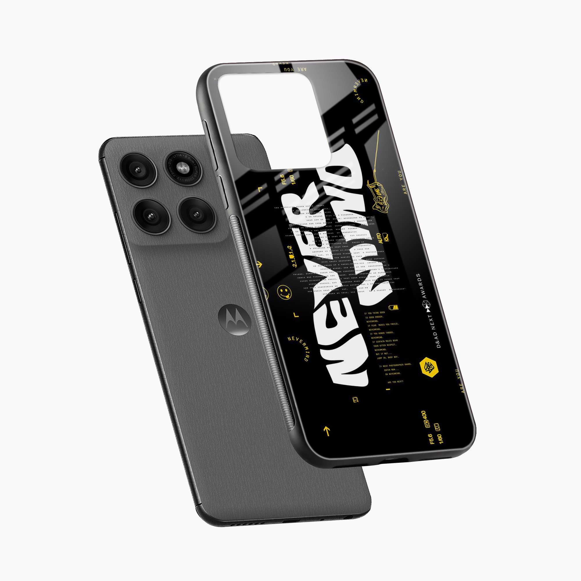 Never Mind Motorola Edge 60 5G Back Cover