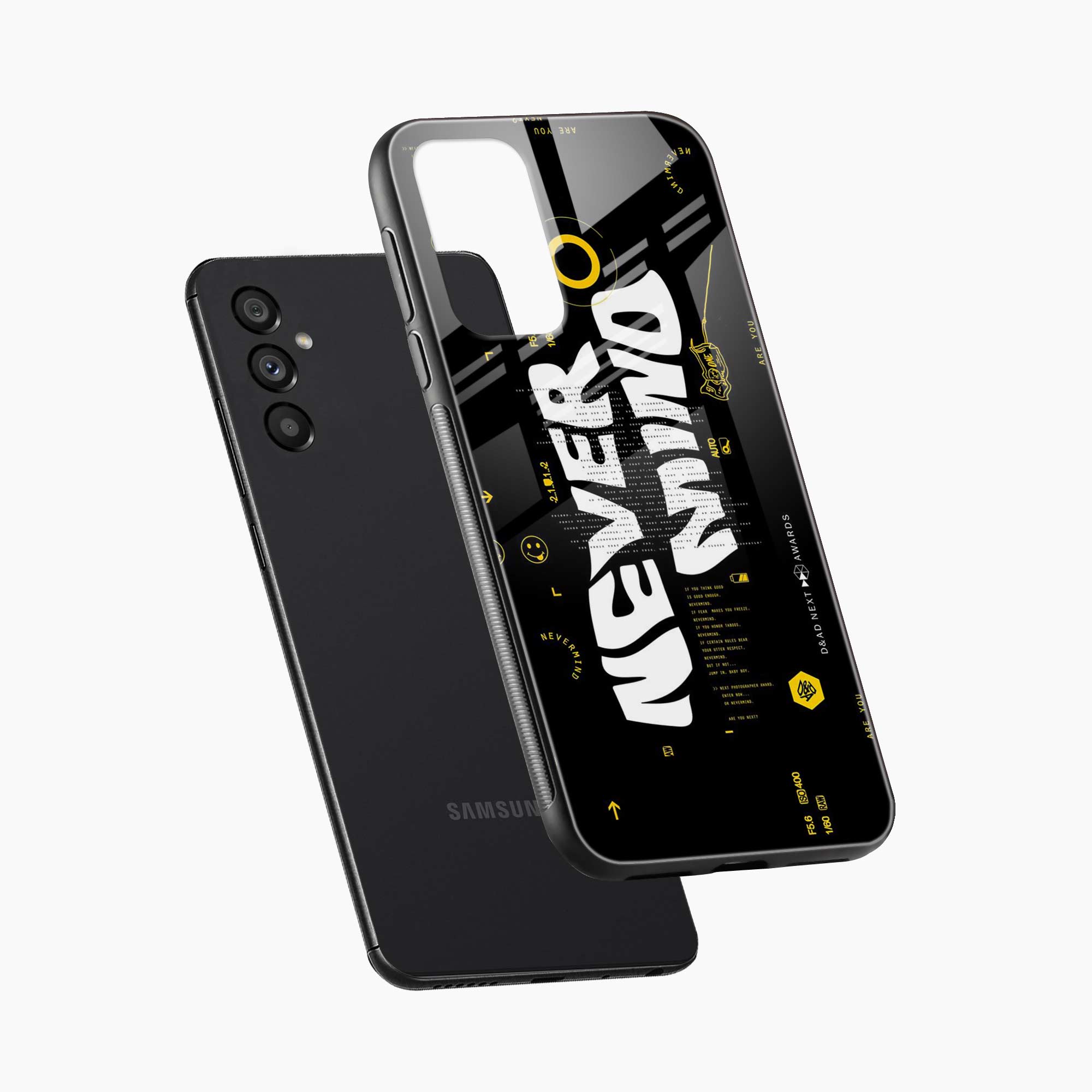 Never Mind Samsung S25 FE Back Cover