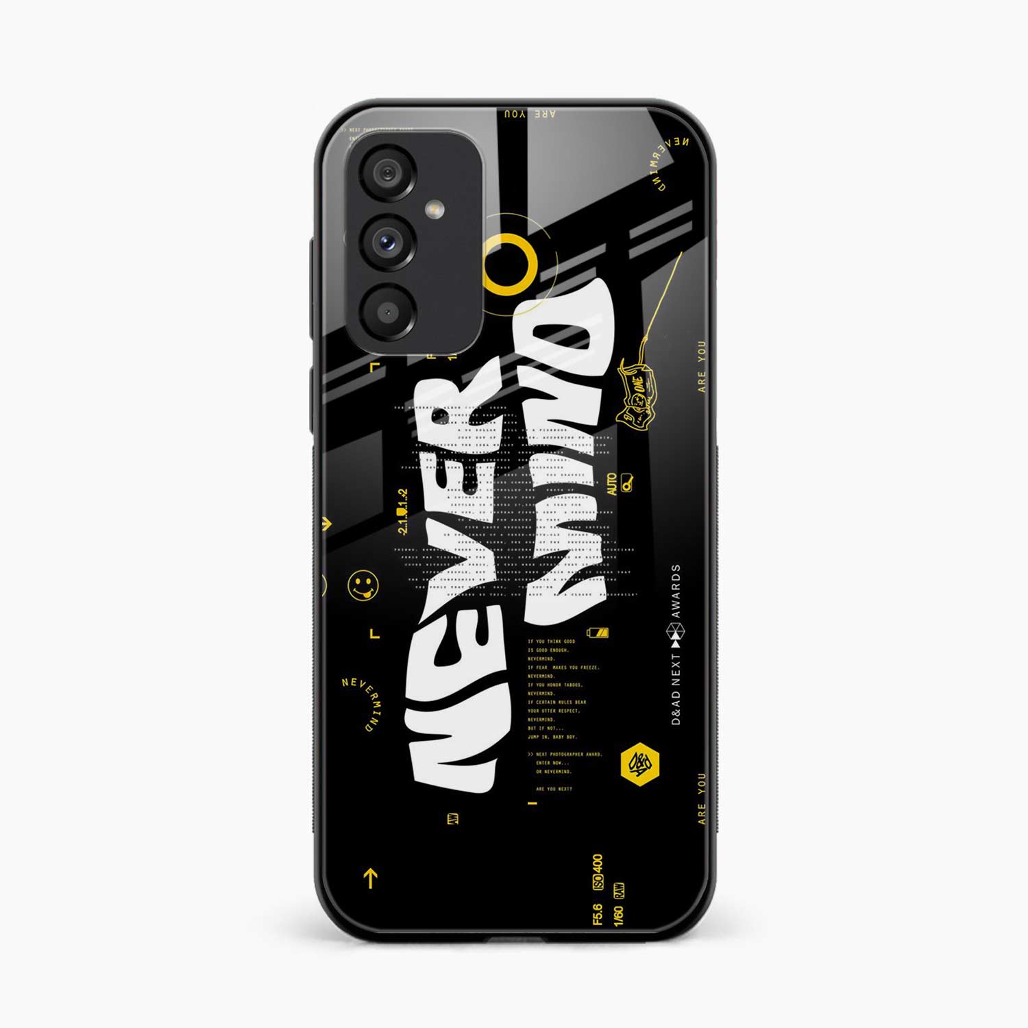 Never Mind Samsung S25 FE Back Cover