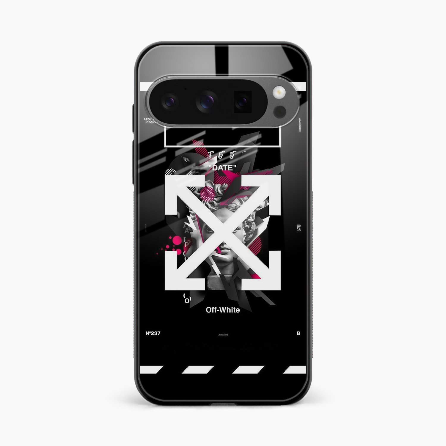 Off White Logo Google Pixel 10 Pro Back Cover
