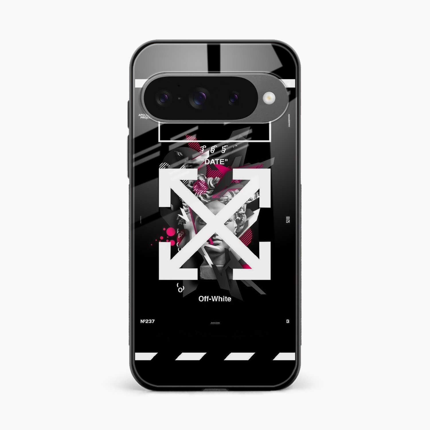 Off White Logo Google Pixel 10 Back Cover