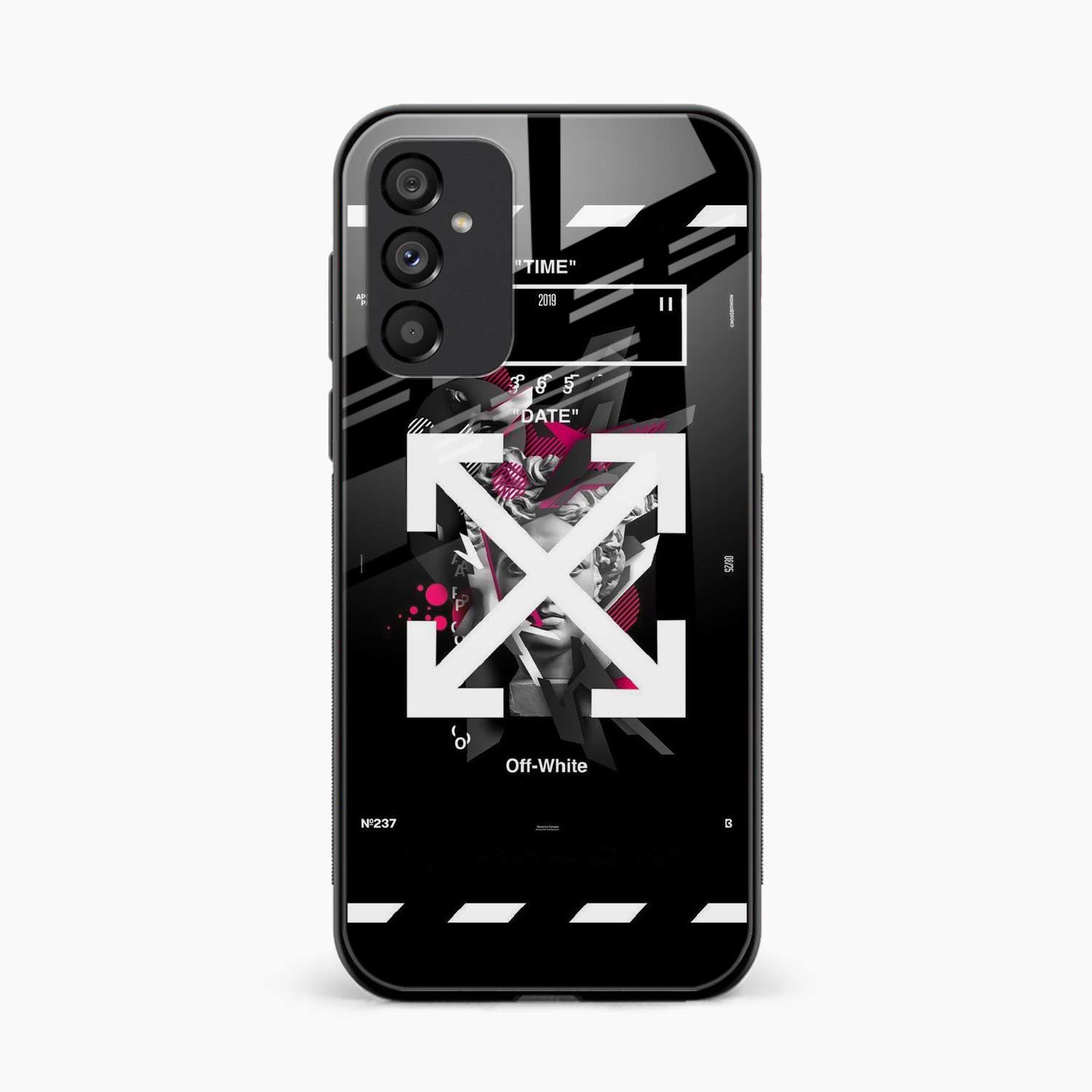 Off White Logo Samsung S25 FE Back Cover