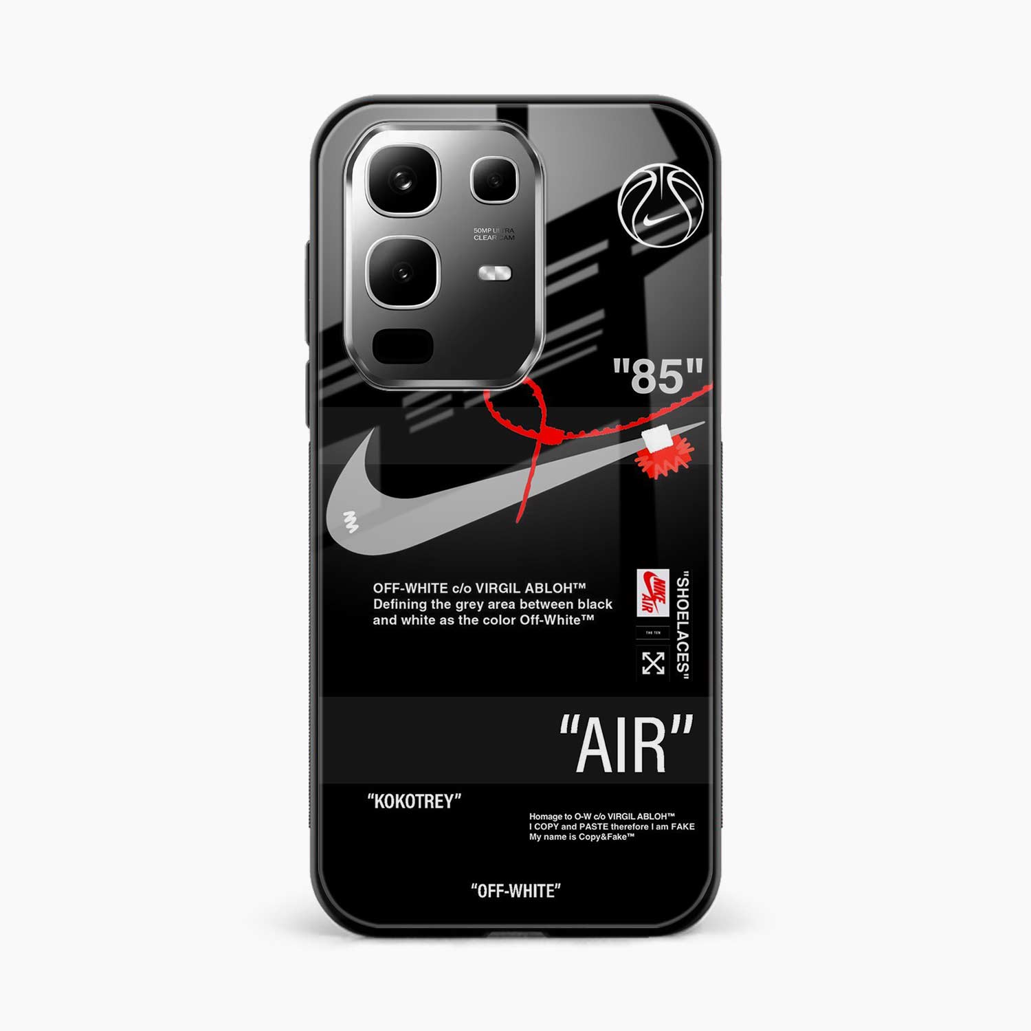 Off White Infinix Note 50s 5G Plus Back Cover