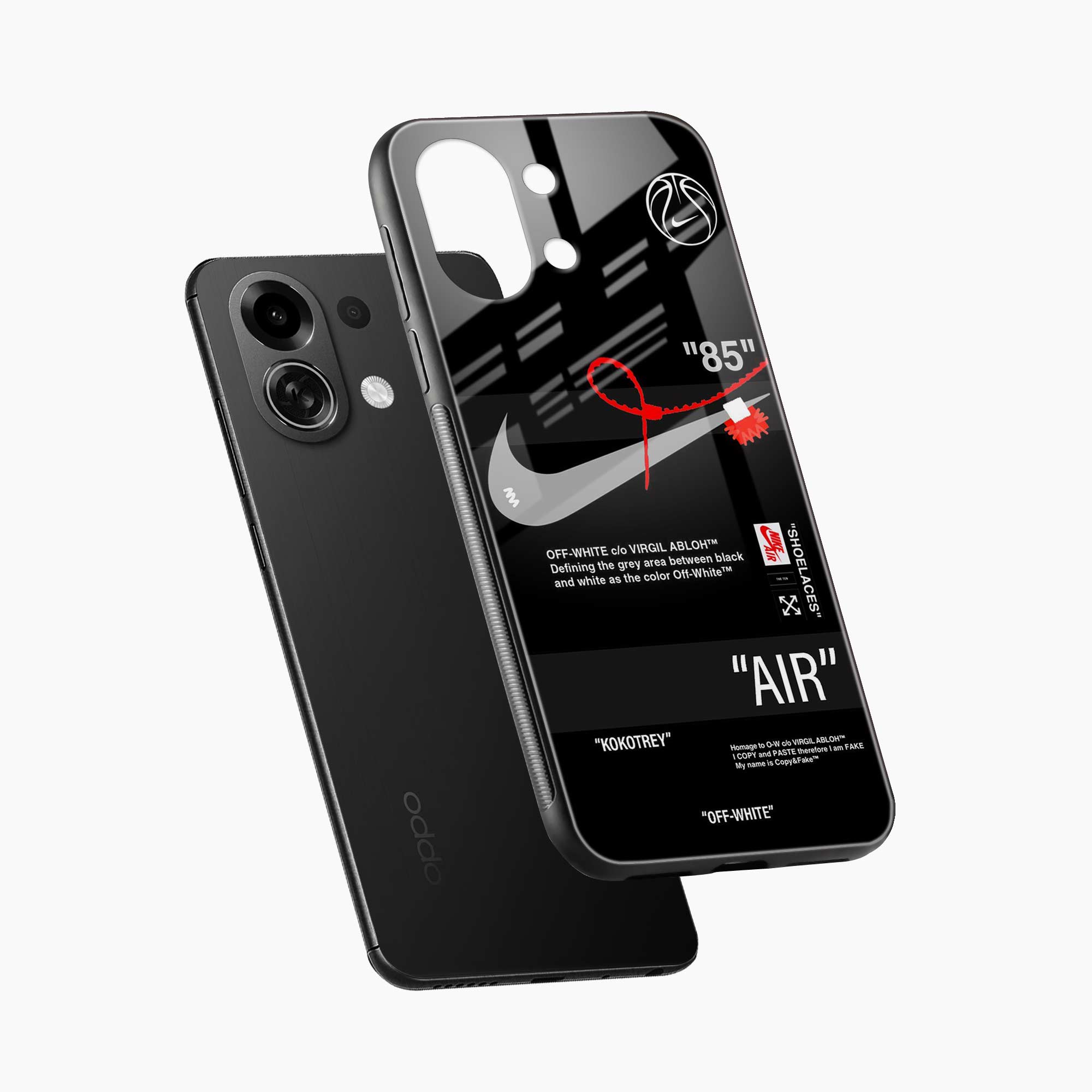 Off White Oppo K13 Turbo 5G Back Cover
