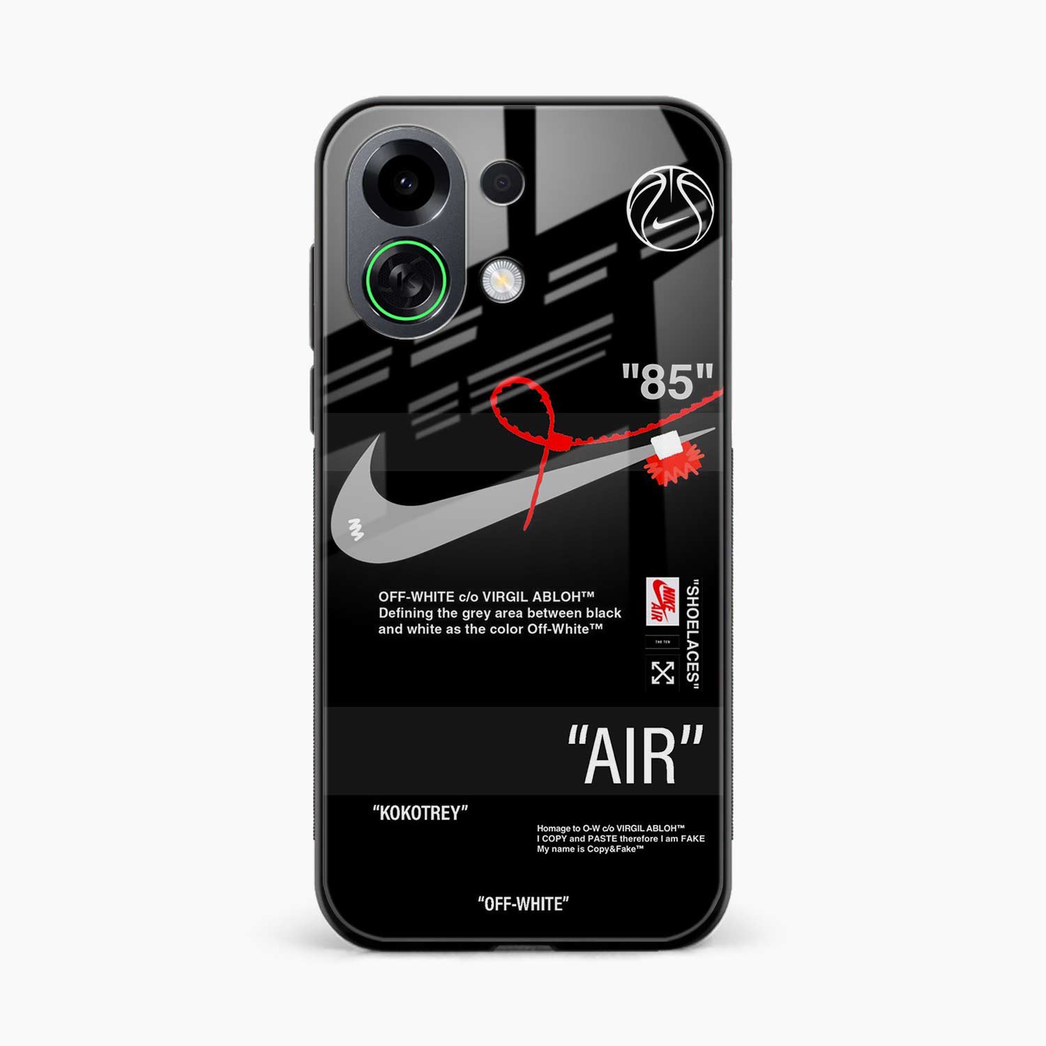 Off White Oppo K13 Turbo 5G Back Cover