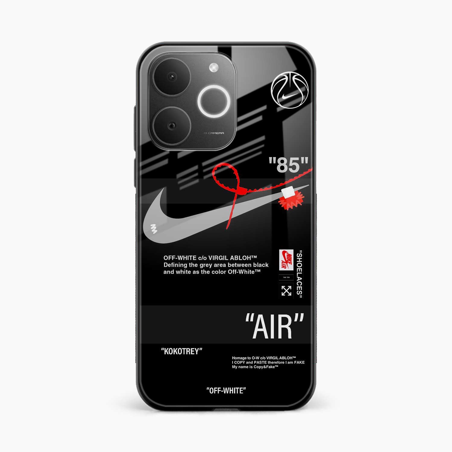 Off White Realme C71 4G Back Cover