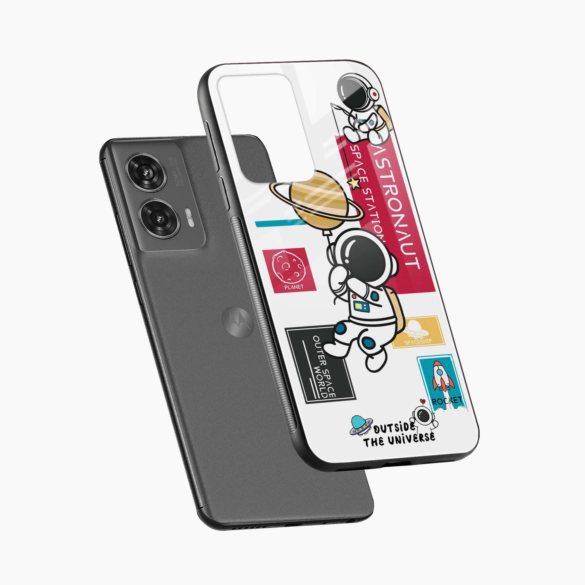 Outside The Universe Motorola G96 5G Back Cover