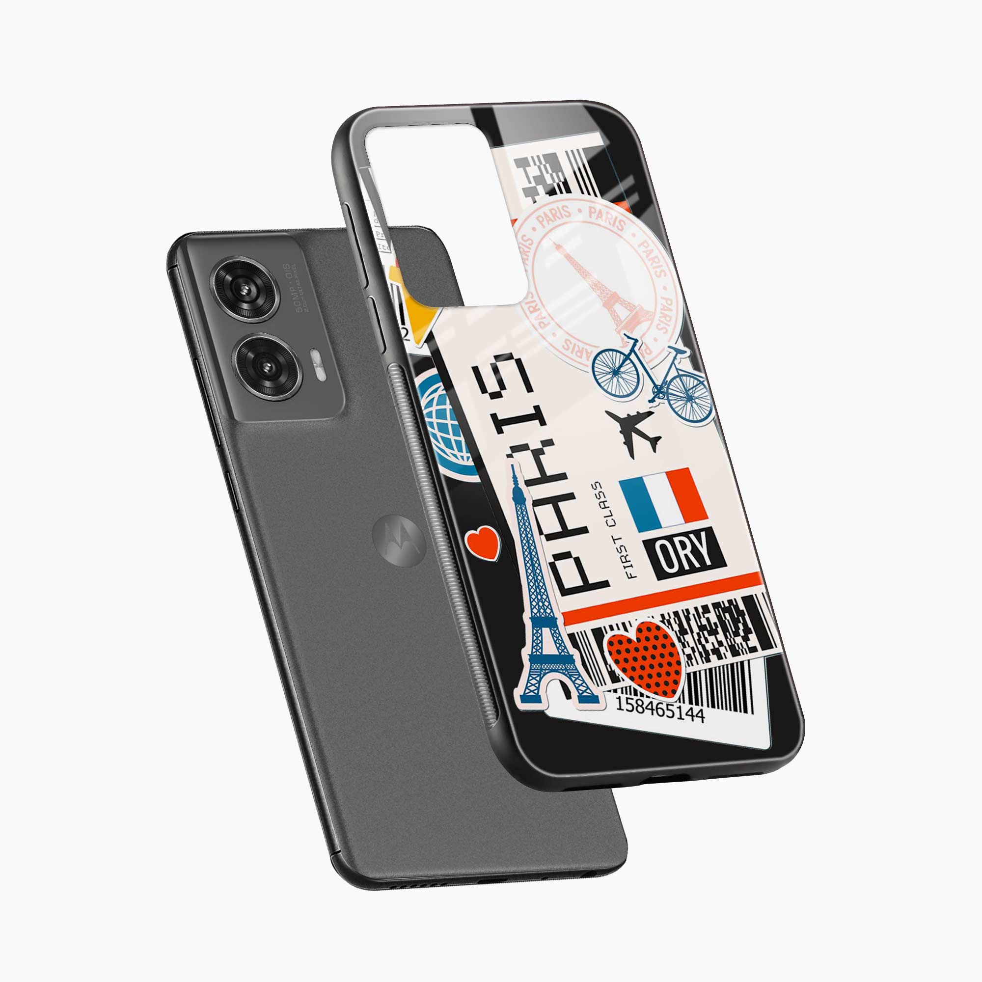 Paris Motorola G96 5G Back Cover