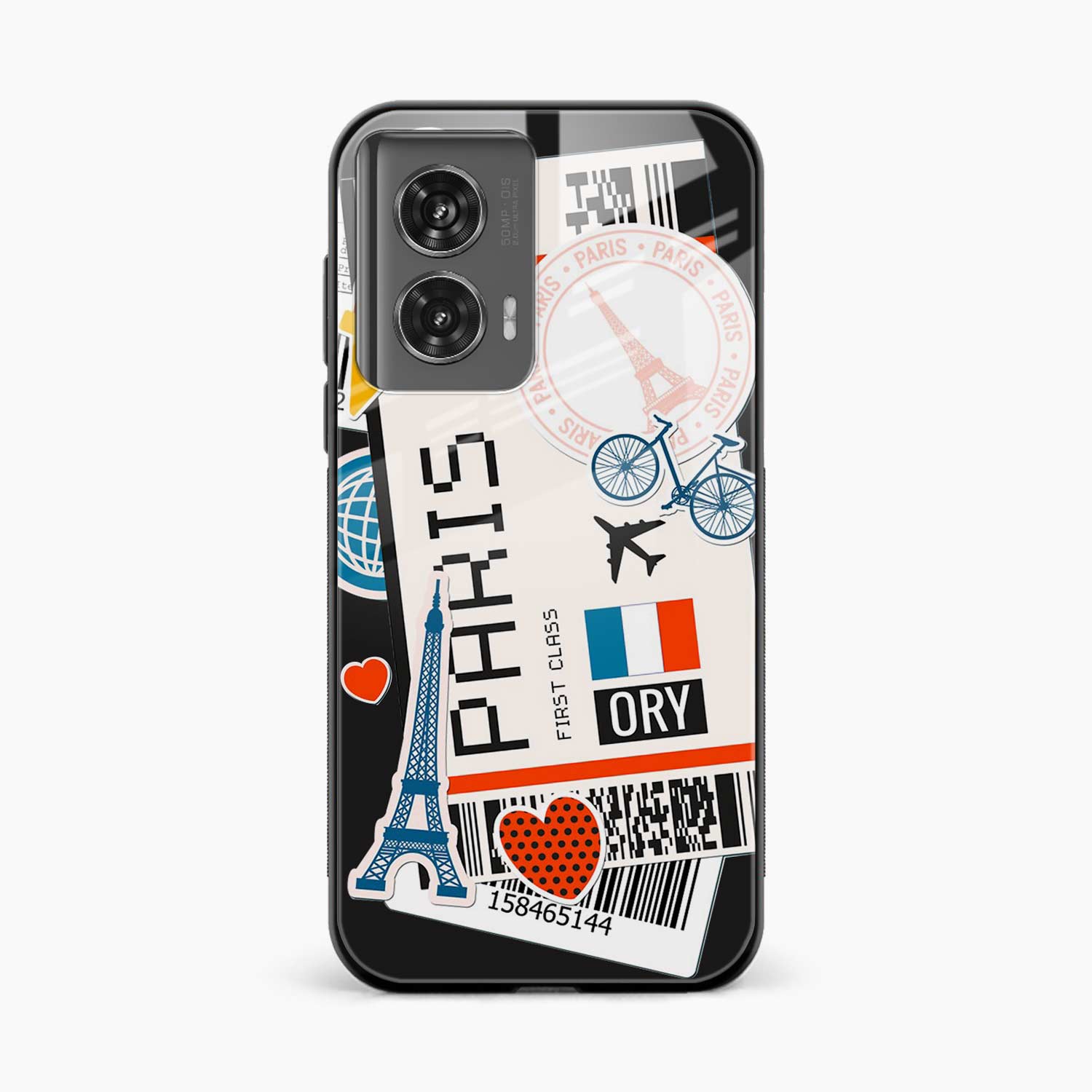 Paris Motorola G96 5G Back Cover