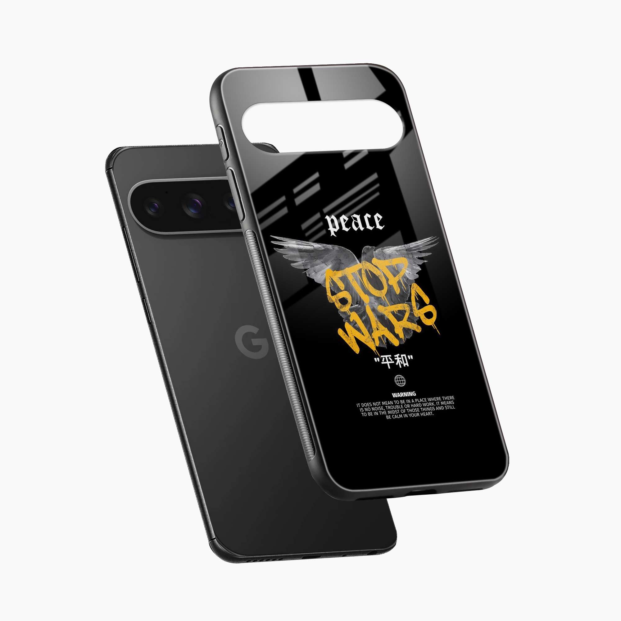 Peace Stop Wars Google Pixel 10 Back Cover