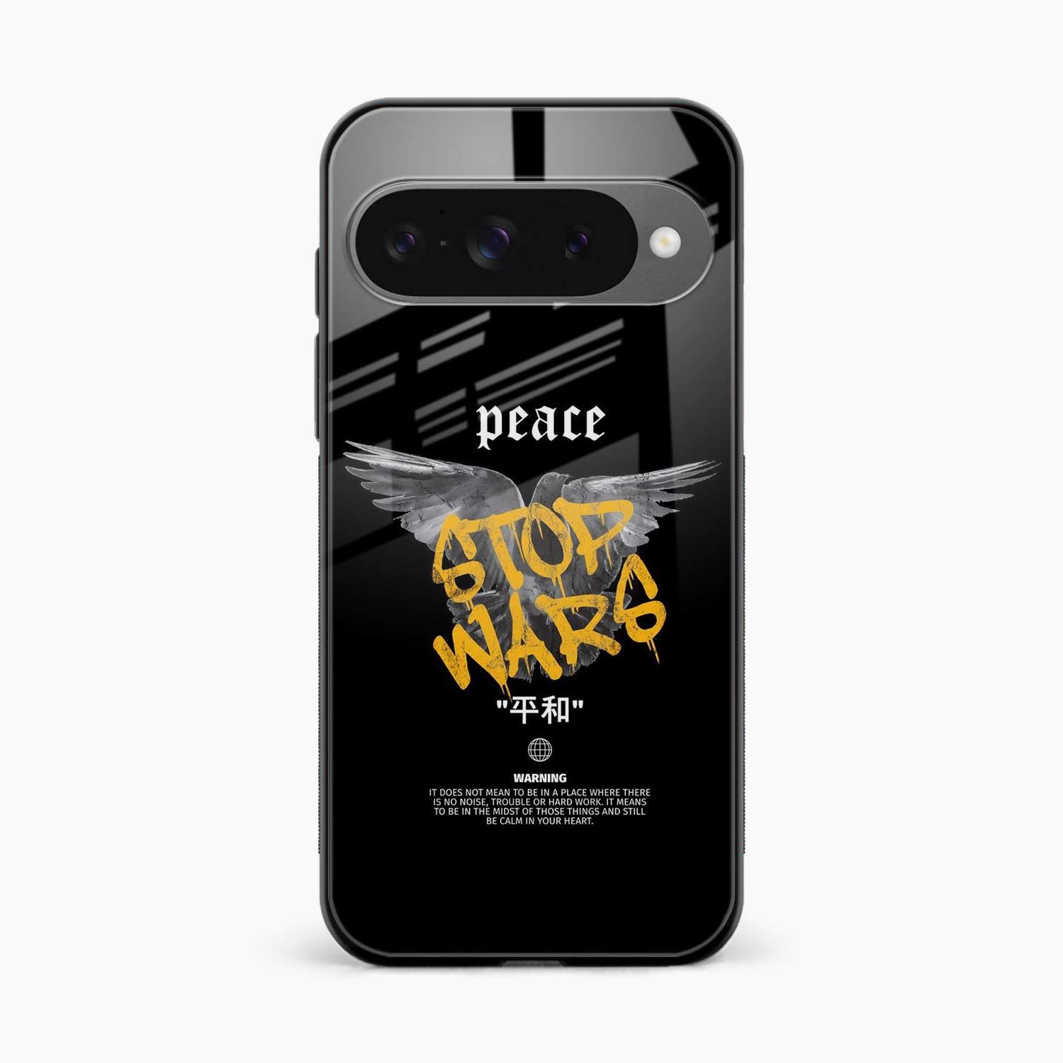 Peace Stop Wars Google Pixel 10 Back Cover