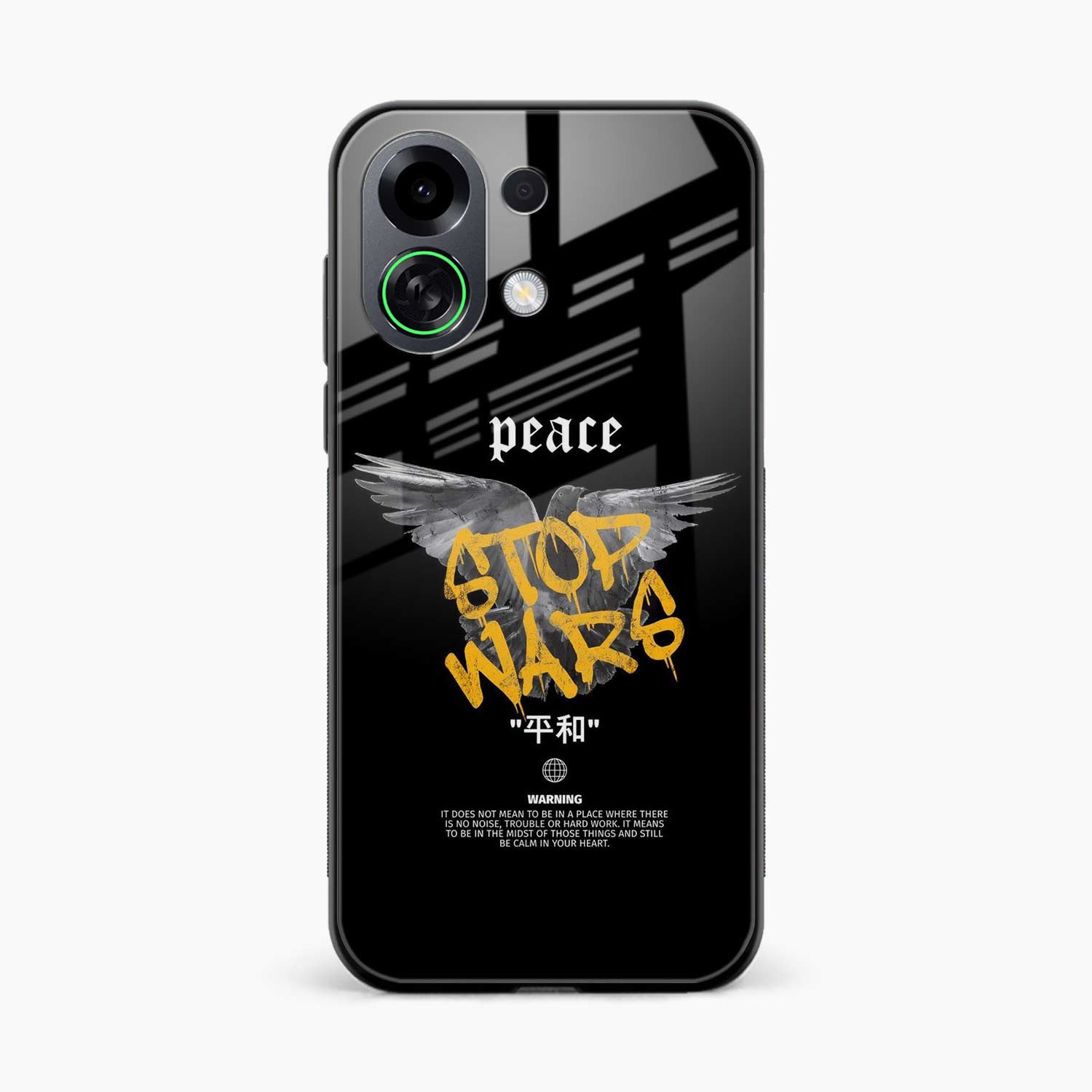 Peace Stop Wars Oppo K13 Turbo 5G Back Cover