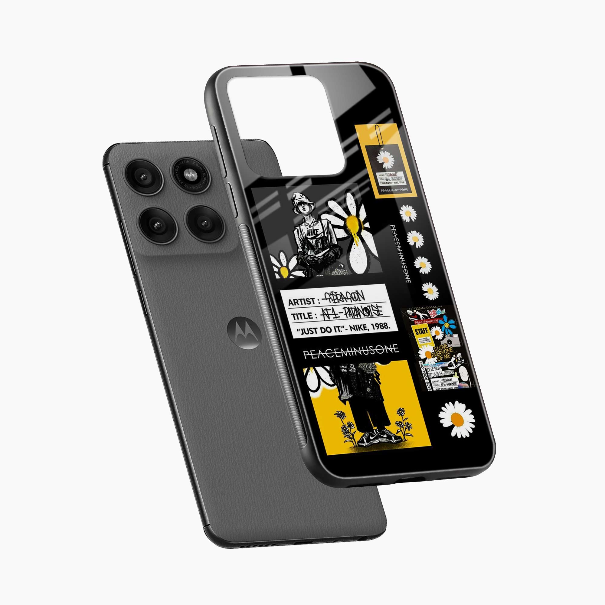 Peace Motorola Edge 60 5G Back Cover