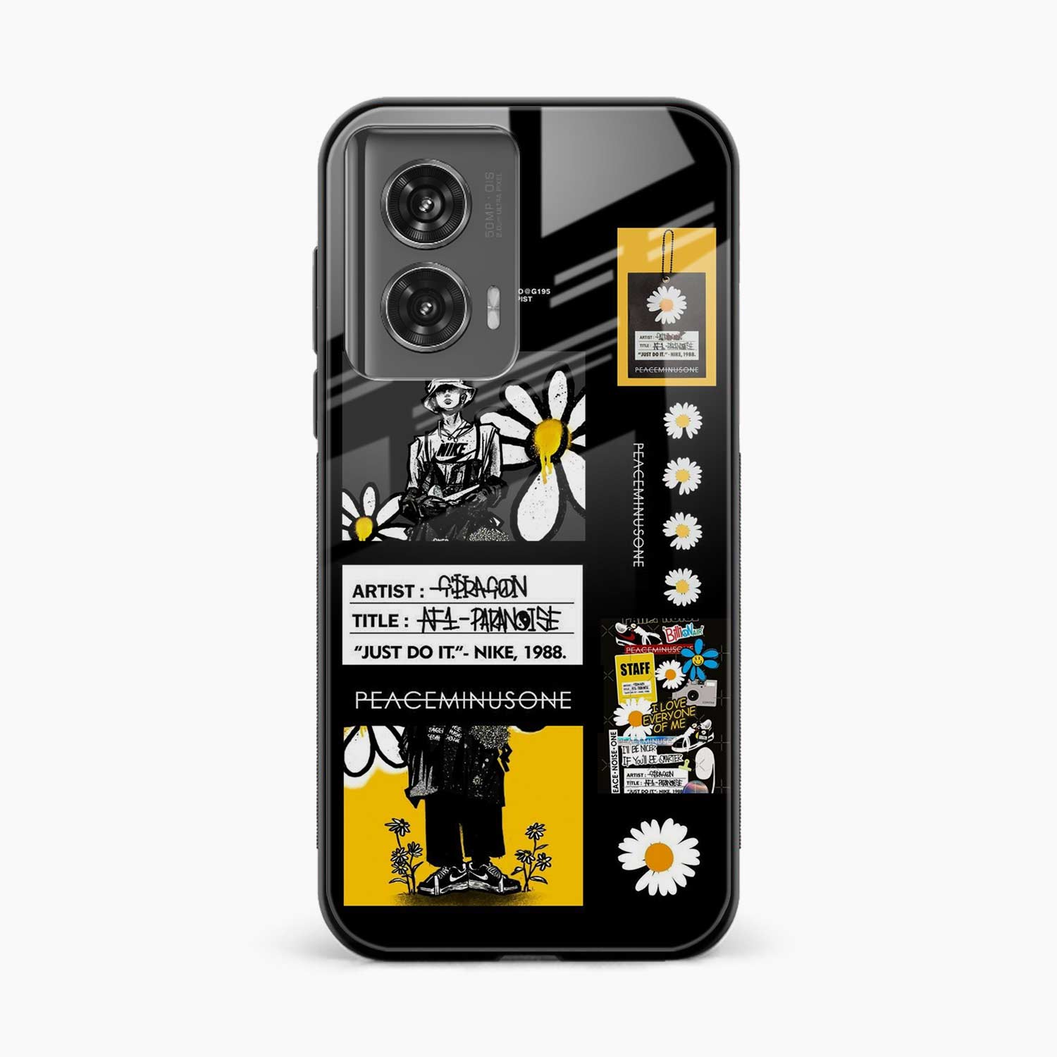 Peace Motorola G96 5G Back Cover