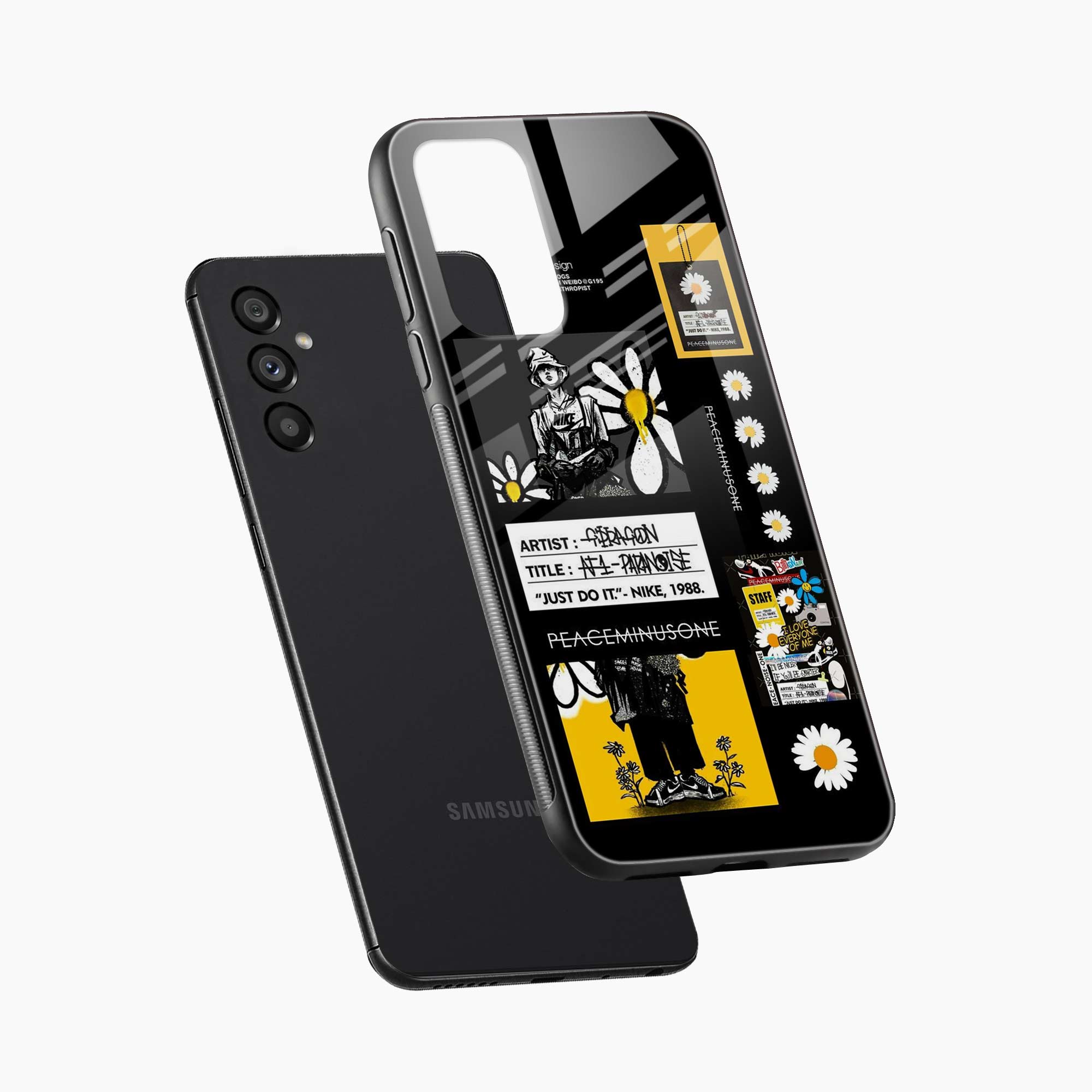 Peace Samsung S25 FE Back Cover