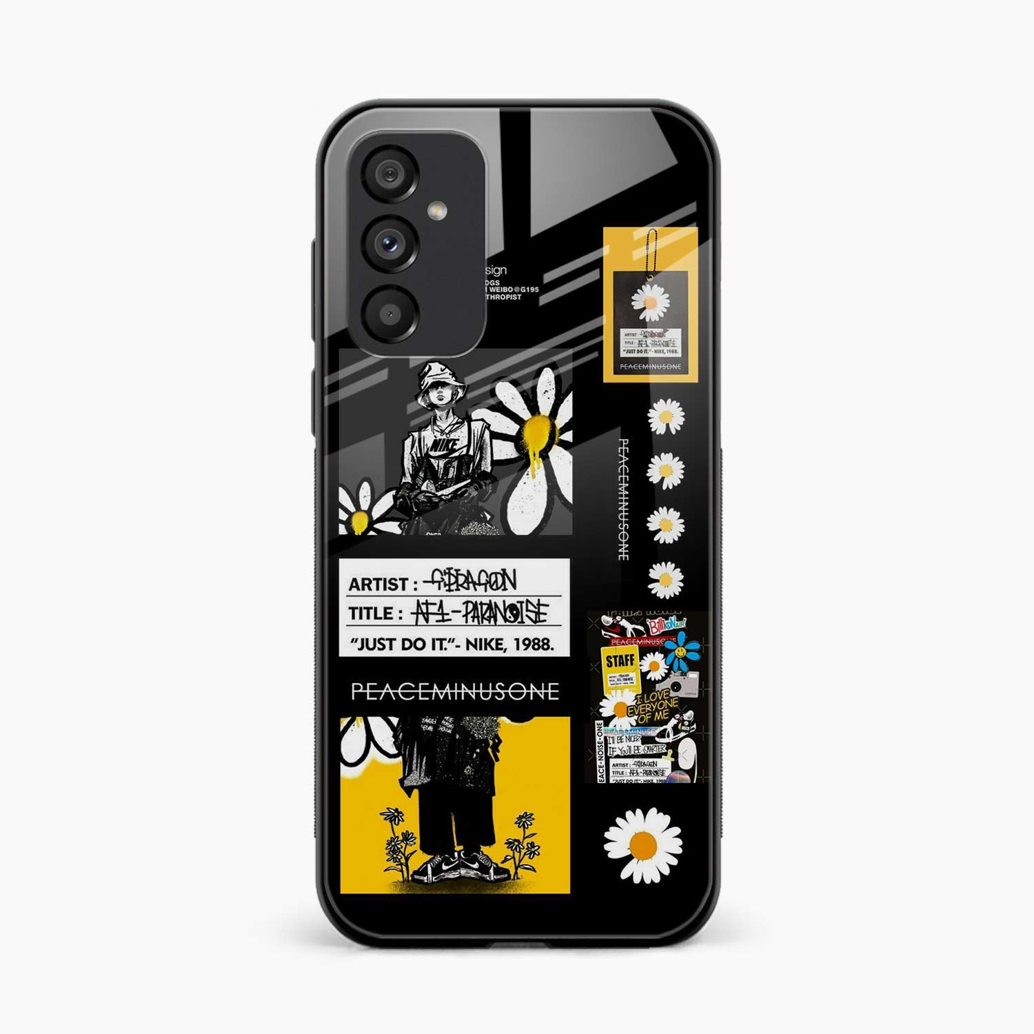 Peace Samsung S25 FE Back Cover