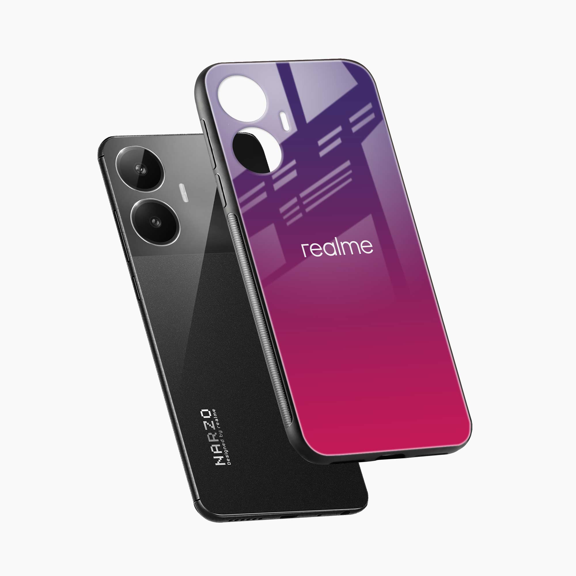 Pink Rise Realme Narzo N55 Back Cover