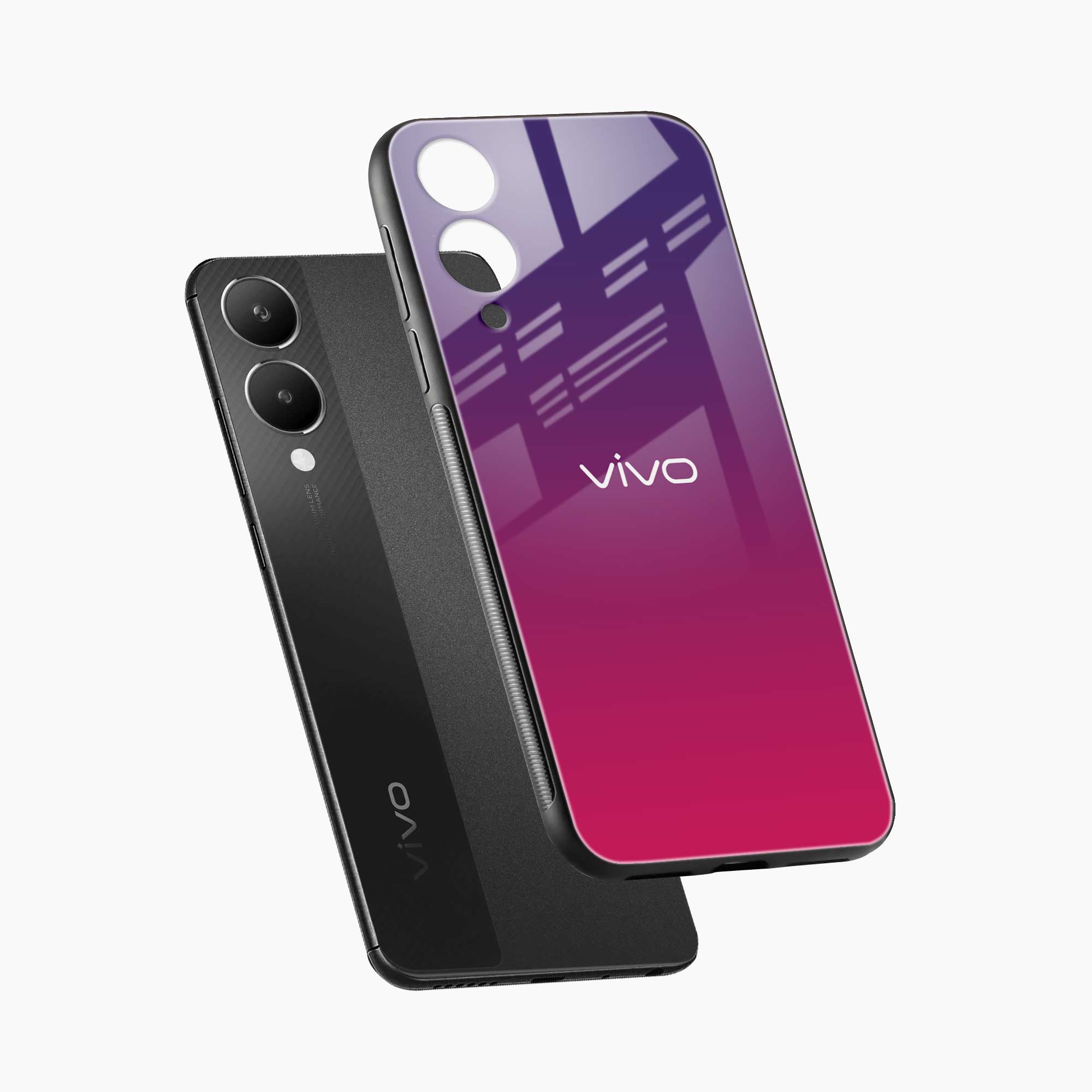 Pink Rise Vivo Y28 5G Back Cover