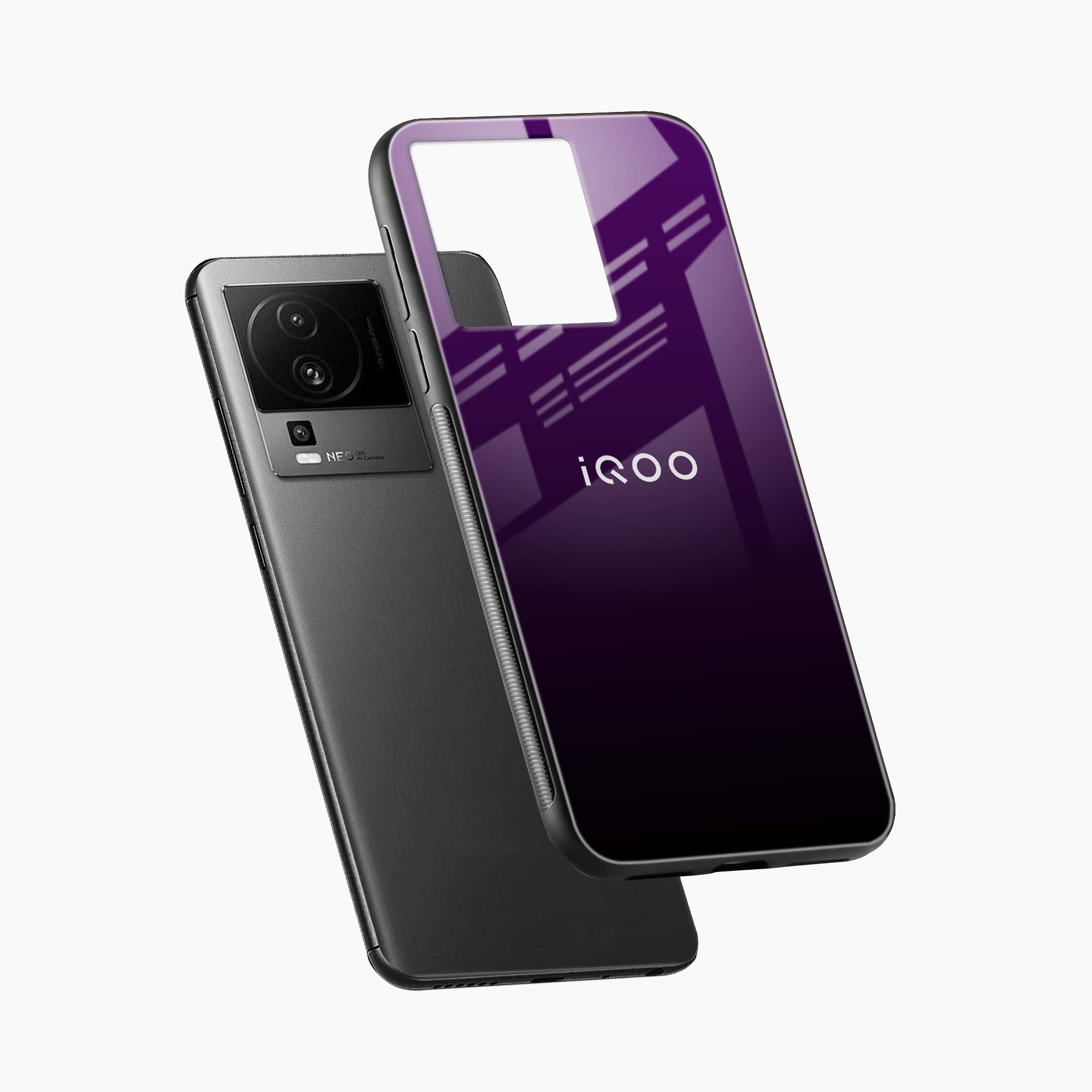 Pleasing Purple Iqoo Neo 7 Pro 5G Back Cover